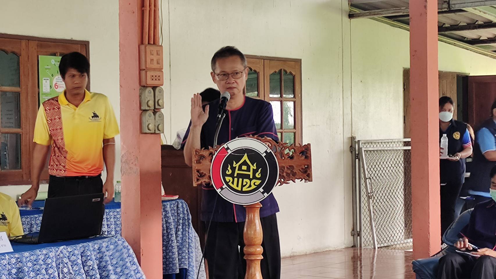 การคัดสรรกิจกรรมพัฒนาชุมชนดีเด่น ประจำปี 2566 อำเภอศรีสำโรง