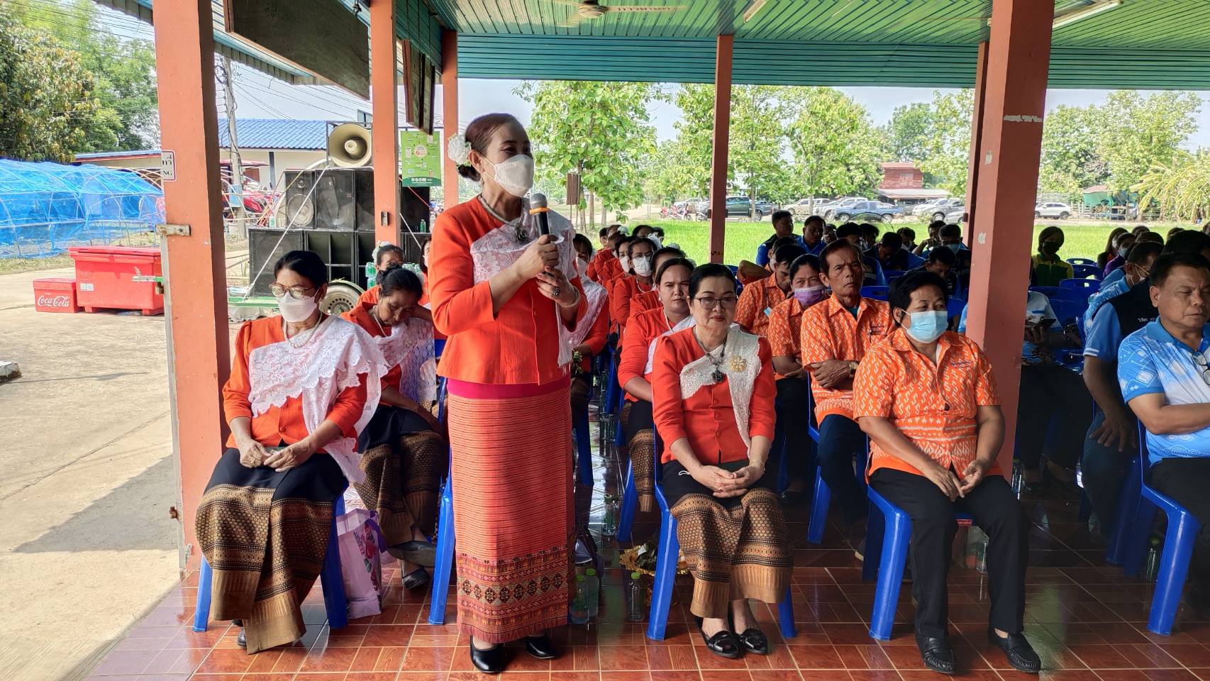 การคัดสรรกิจกรรมพัฒนาชุมชนดีเด่น ประจำปี 2566 อำเภอศรีสำโรง