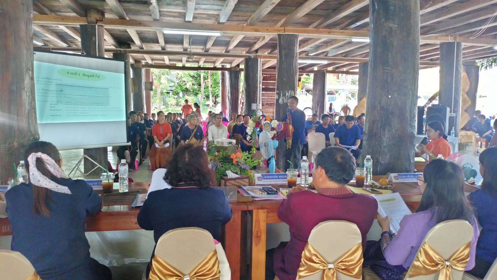 การคัดสรรกิจกรรมพัฒนาชุมชนดีเด่น ประจำปี 2566 อำเภอศรีสัชนาลัย