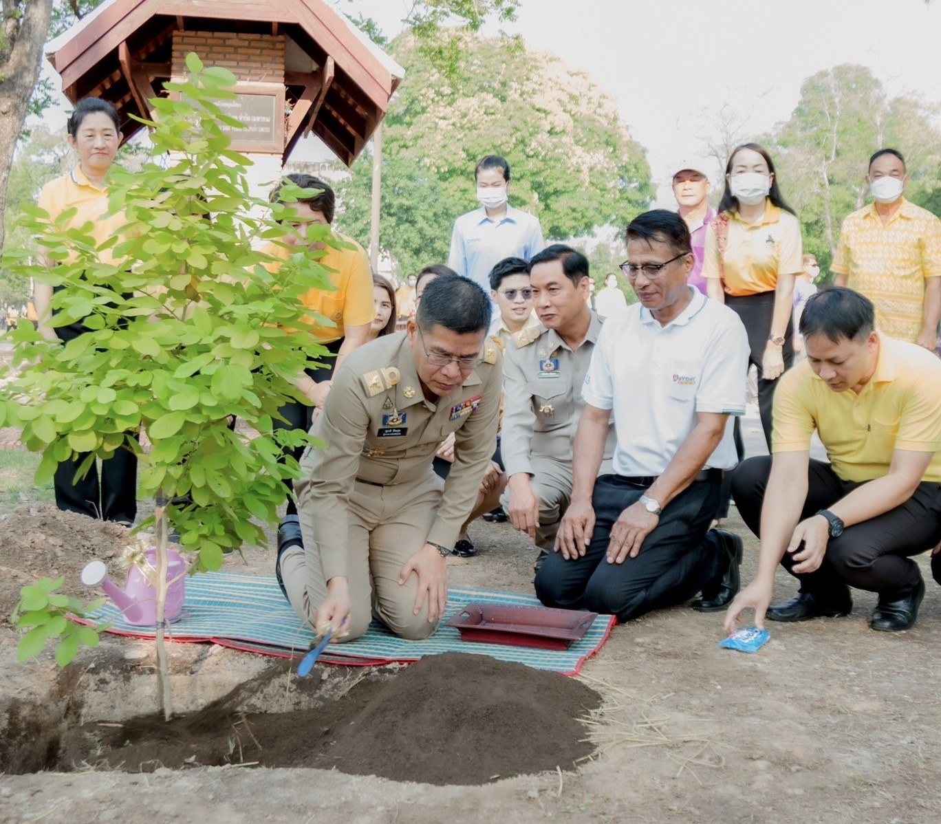 พช.สุโขทัย ร่วมกิจกรรมวันแรงงานแห่งชาติจังหวัดสุโขทัย ประจำปี 2566 “แรงงานรักษ์โลก รักสุโขทัย”