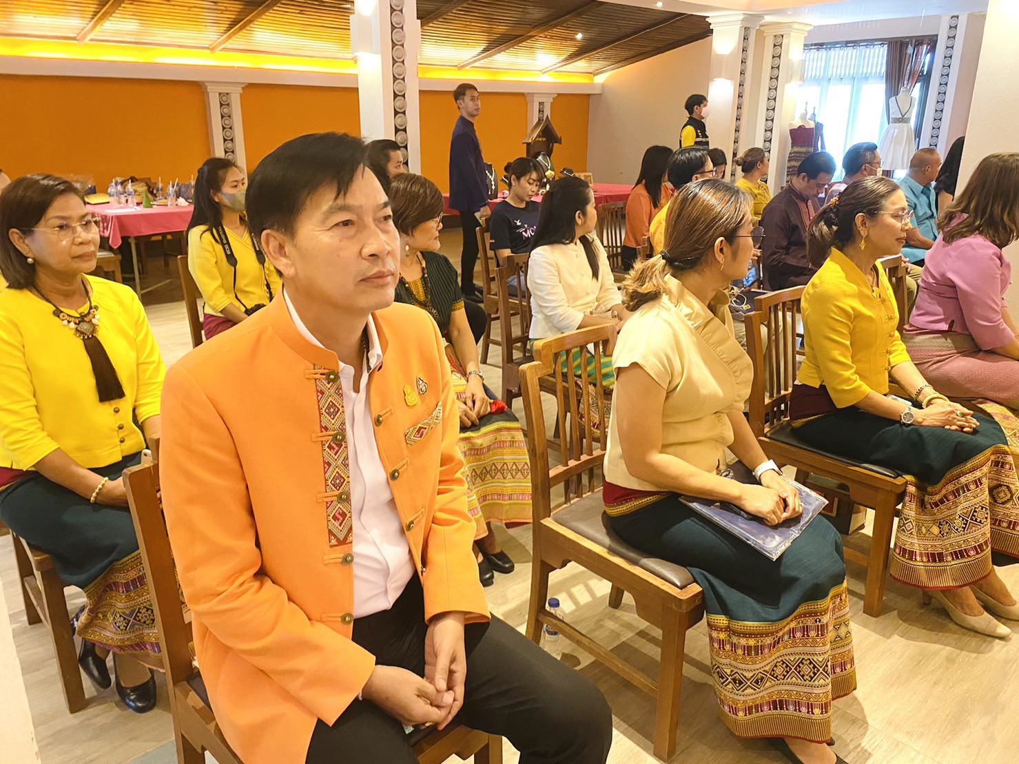 “มหกรรมมนต์เสน่ห์ผ้าทอ 9 ลาย สืบสานอัตลักษณ์เมืองแห่งรุ่งอรุณและ OTOP Premium จังหวัดสุโขทัย”