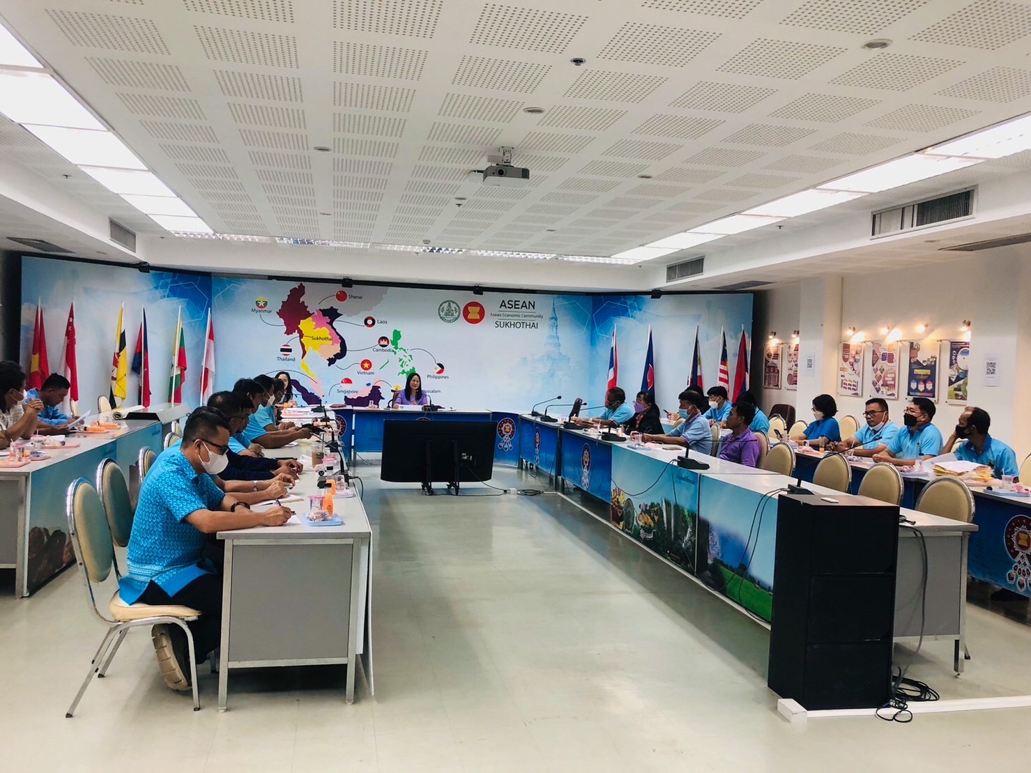 ประชุม คณะกรรมการเครือข่ายกองทุนแม่ของแผ่นดินจังหวัดสุโขทัย ครั้งที่ 1/2566