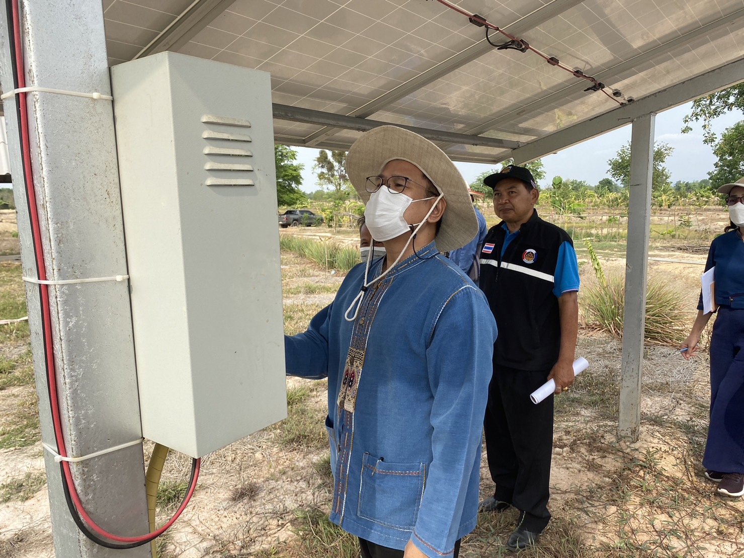 พช.สุโขทัย ลงพื้นที่ติดตามความก้าวหน้าการดำเนินการโครงการโคก หนอง นา พัฒนาชุมชน ในพื้นที่จังหวัดสุโขทัย ร่วมกับคณะผู้บริหารและเจ้าหน้าที่กรมการพัฒนาชุมชน