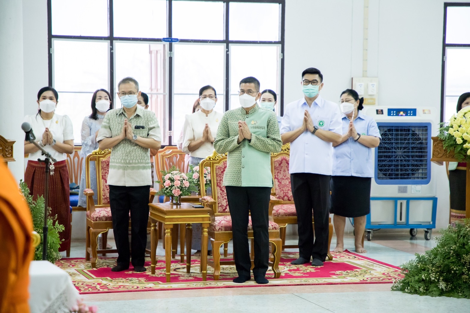 พช.สุโขทัย เข้าร่วมพิธีเปิดการฝึกอบรมโครงการอบรม “พระบริบาลภิกษุไข้” ประจำวัด 1 วัด 1 รูป ทั่วไทย เฉลิมพระเกียรติสมเด็จพระอริยวงศาคตญาณ(อมฺพรมหาเถร) สมเด็จพระสังฆราช สกลมหาสังฆปริณายก ฉลองพระชนมายุ 8 รอบ