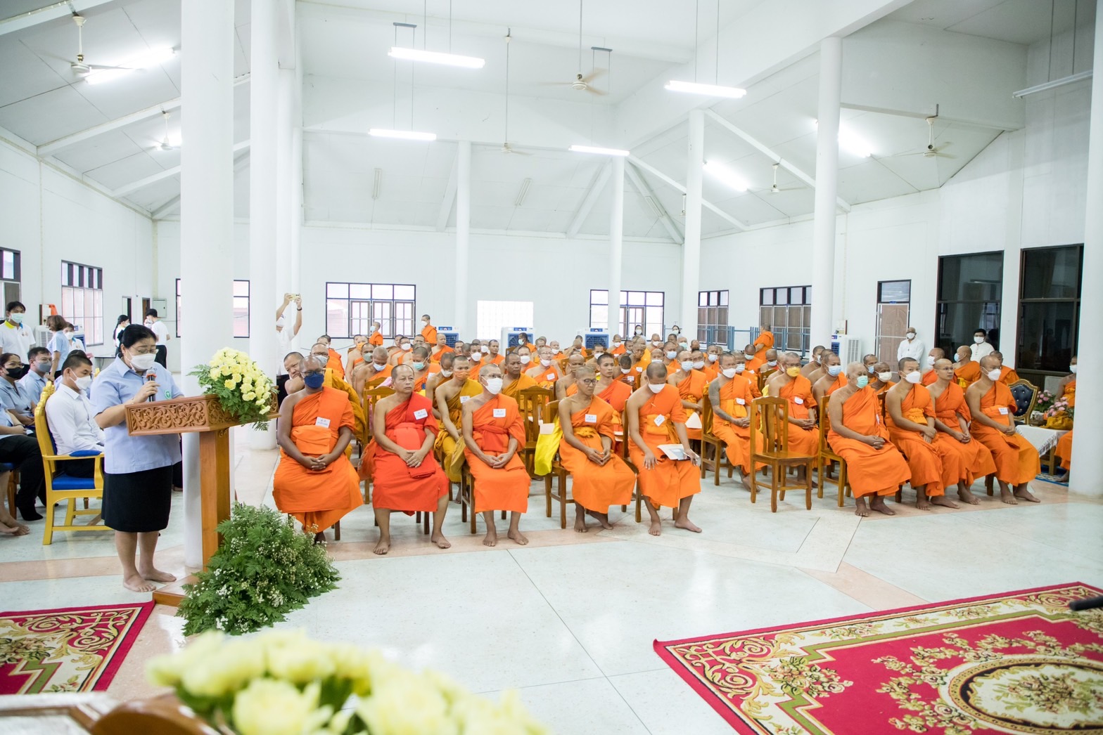 พช.สุโขทัย เข้าร่วมพิธีเปิดการฝึกอบรมโครงการอบรม “พระบริบาลภิกษุไข้” ประจำวัด 1 วัด 1 รูป ทั่วไทย เฉลิมพระเกียรติสมเด็จพระอริยวงศาคตญาณ(อมฺพรมหาเถร) สมเด็จพระสังฆราช สกลมหาสังฆปริณายก ฉลองพระชนมายุ 8 รอบ
