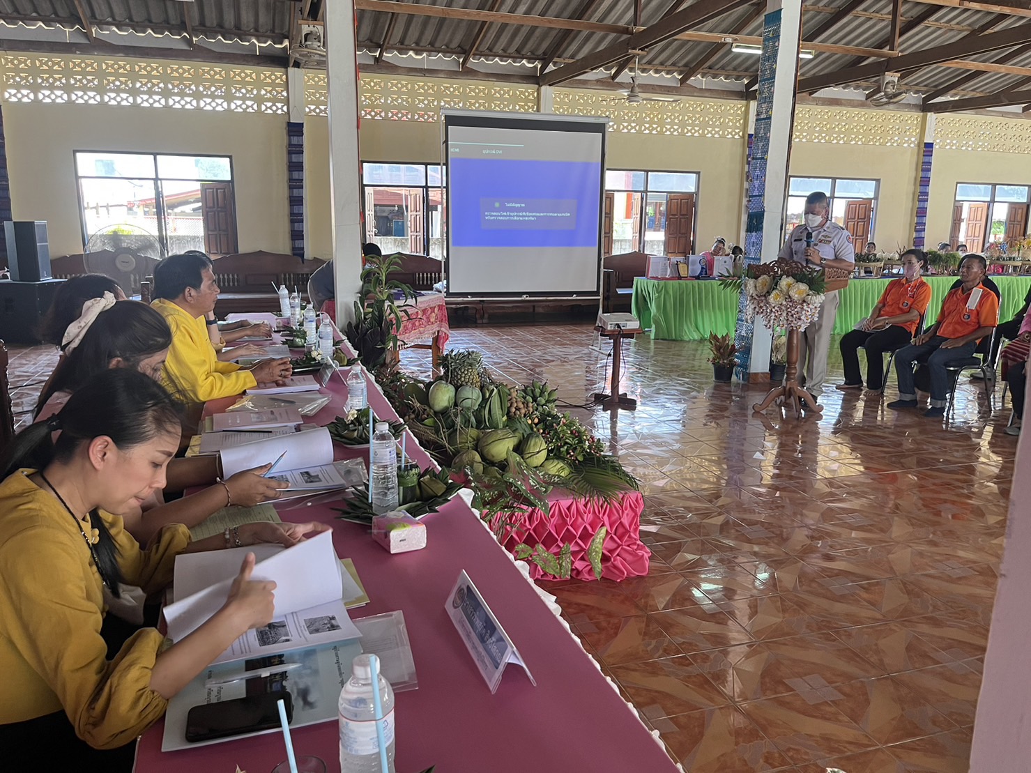 การคัดสรรกิจกรรมพัฒนาชุมชนดีเด่น ประจำปี 2566 อำเภอทุ่งเสลี่ยม