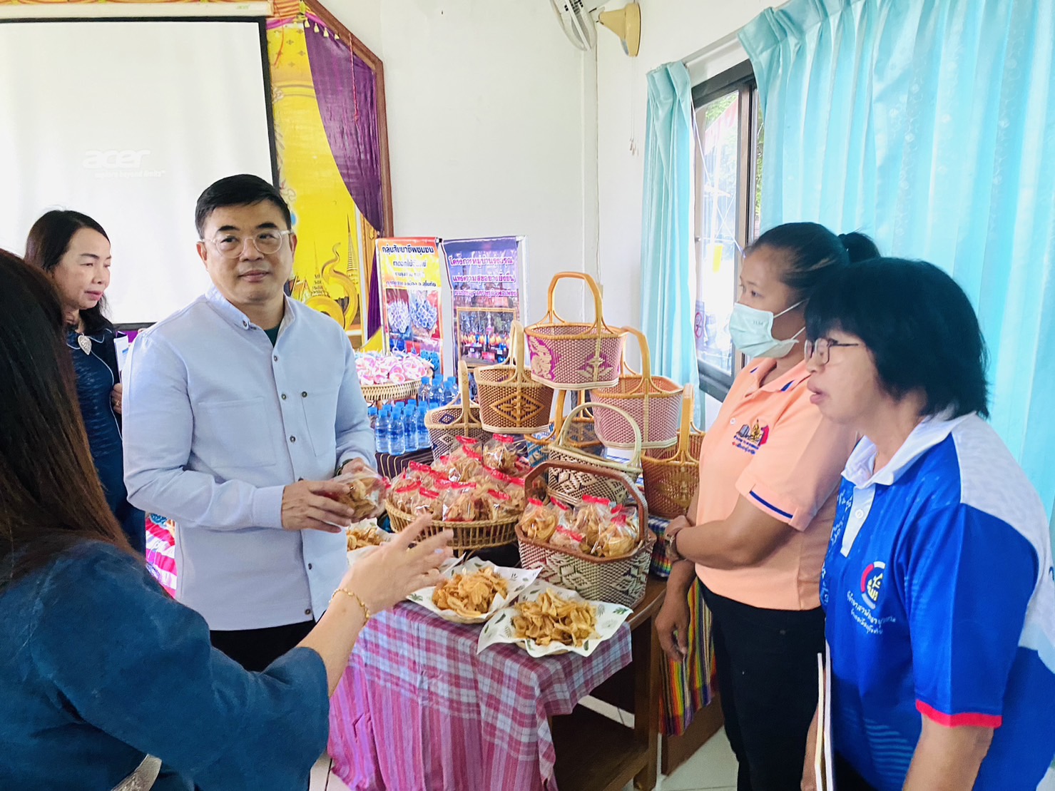 พช.สุโขทัย ต้อนรับคณะ สนับสนุนการดำเนินงานโครงการจัดทำสารสนเทศตำบลต้นแบบเพื่อพัฒนาคุณภาพชีวิต ประจำปีงบประมาณ พ.ศ.2566