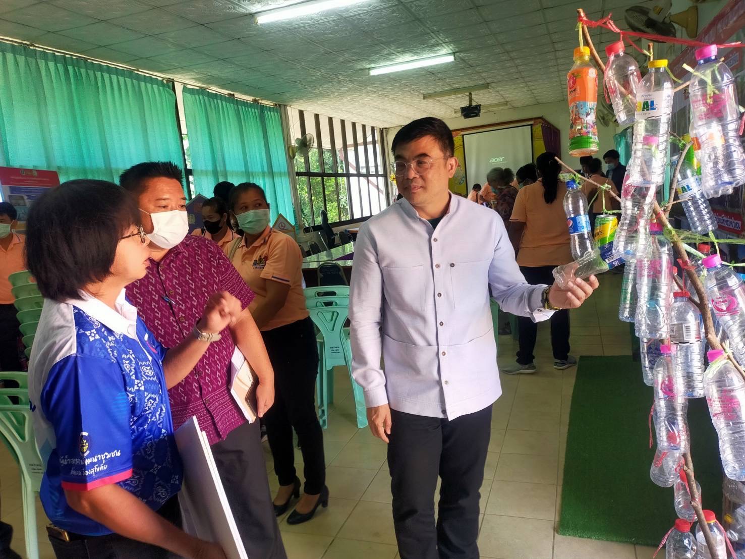พช.สุโขทัย ต้อนรับคณะ สนับสนุนการดำเนินงานโครงการจัดทำสารสนเทศตำบลต้นแบบเพื่อพัฒนาคุณภาพชีวิต ประจำปีงบประมาณ พ.ศ.2566