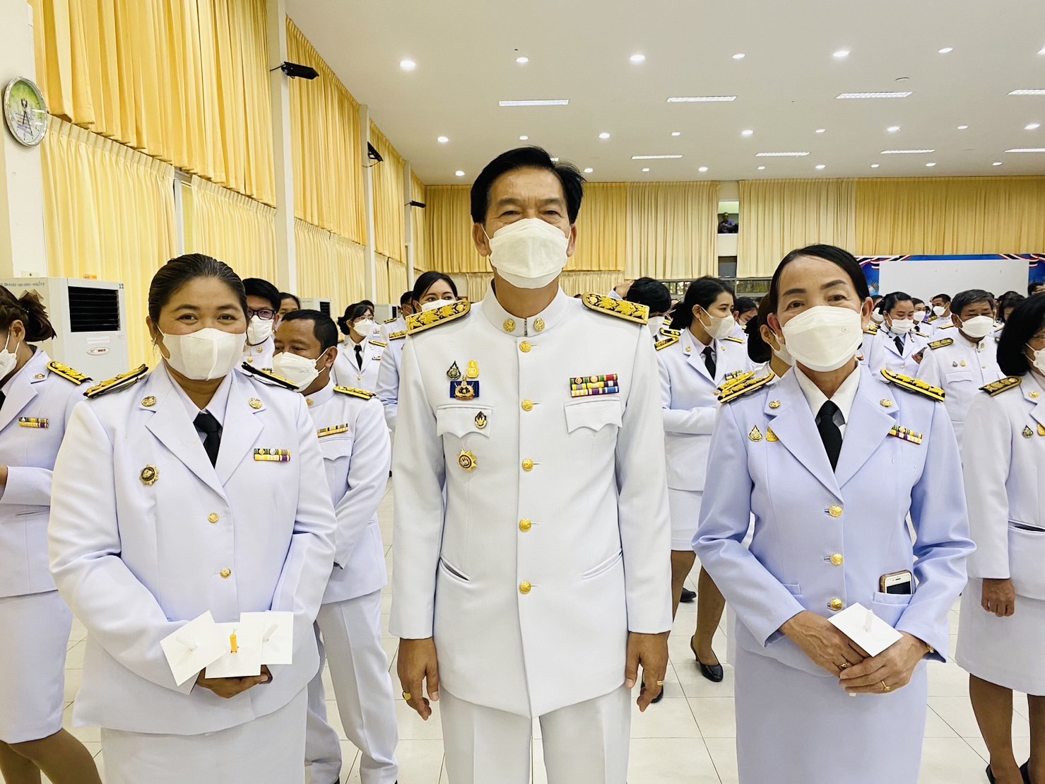 พช.สุโขทัย ร่วมพิธีถวายเครื่องราชสักการะ และพิธีถวายพระพรชัยมงคล สมเด็จพระนางเจ้าฯ พระบรมราชินี