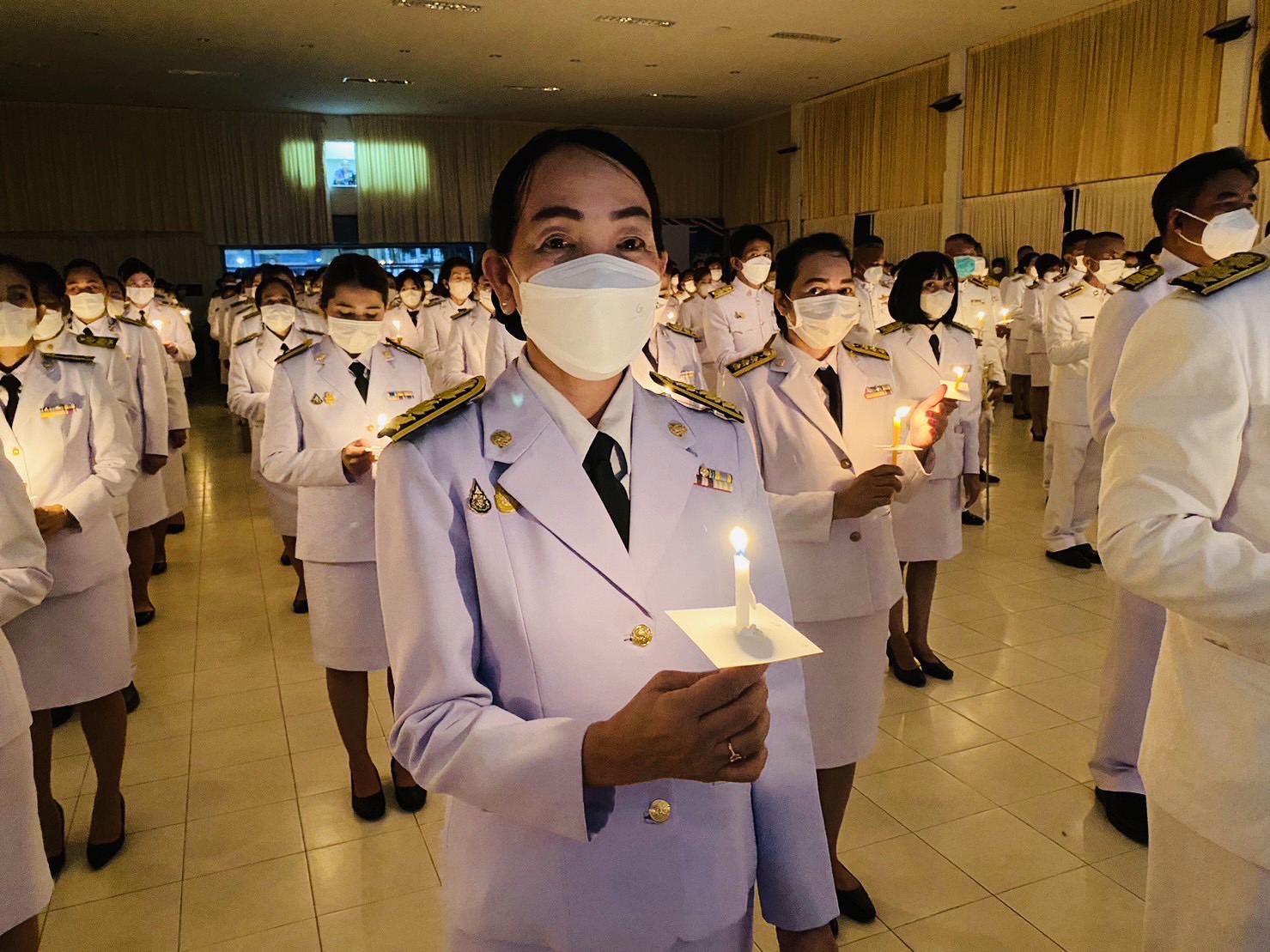 พช.สุโขทัย ร่วมพิธีถวายเครื่องราชสักการะ และพิธีถวายพระพรชัยมงคล สมเด็จพระนางเจ้าฯ พระบรมราชินี
