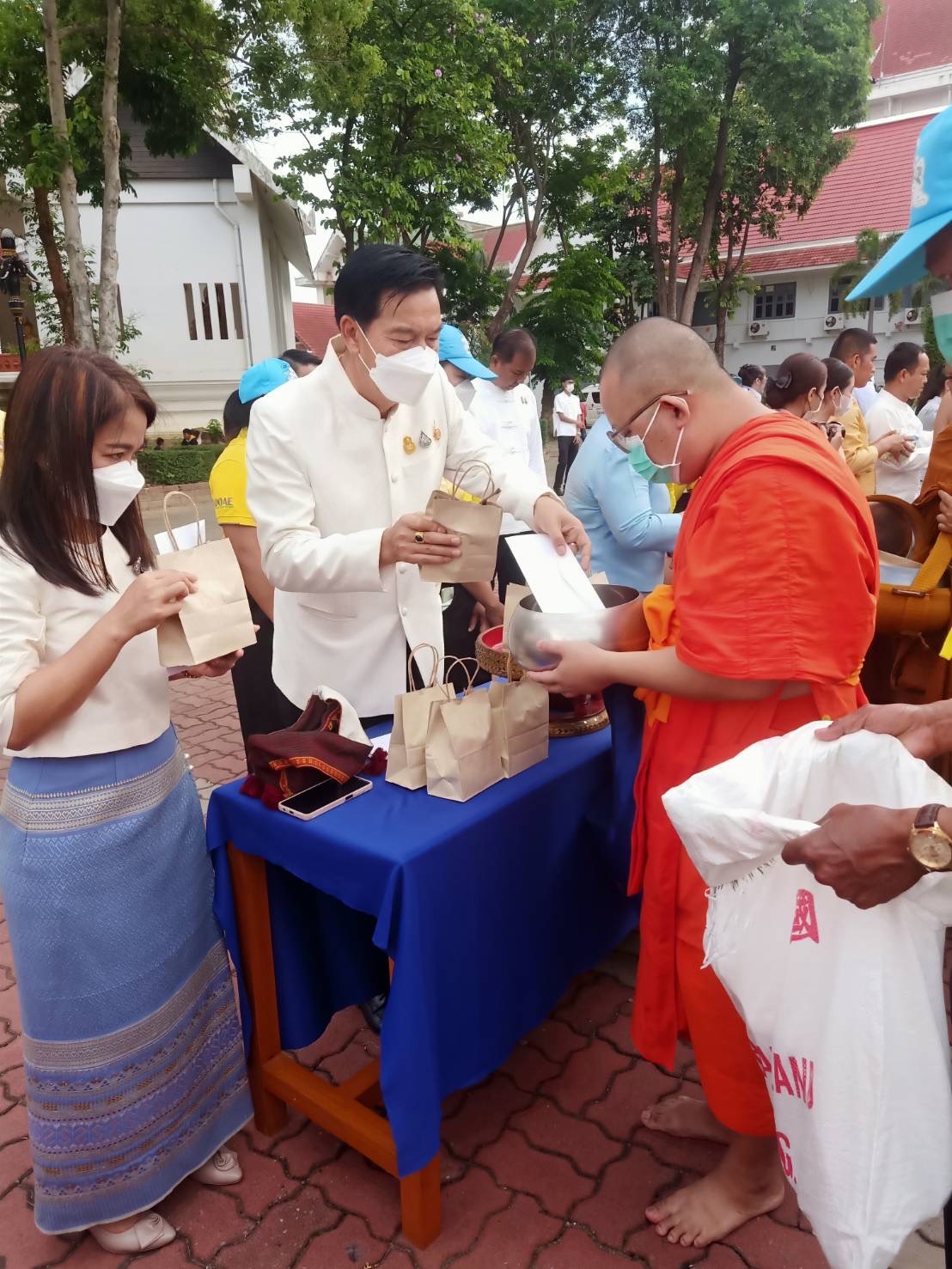 พช.สุโขทัย ร่วมงานฉลองพระชนมายุ 8 รอบ สมเด็จพระอริยวงศาคตญาณ สมเด็จพระสังฆราช สกลมหาสังฆปริณายก