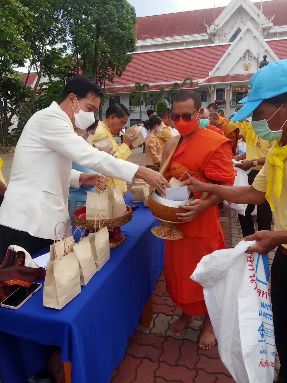 พช.สุโขทัย ร่วมงานฉลองพระชนมายุ 8 รอบ สมเด็จพระอริยวงศาคตญาณ สมเด็จพระสังฆราช สกลมหาสังฆปริณายก