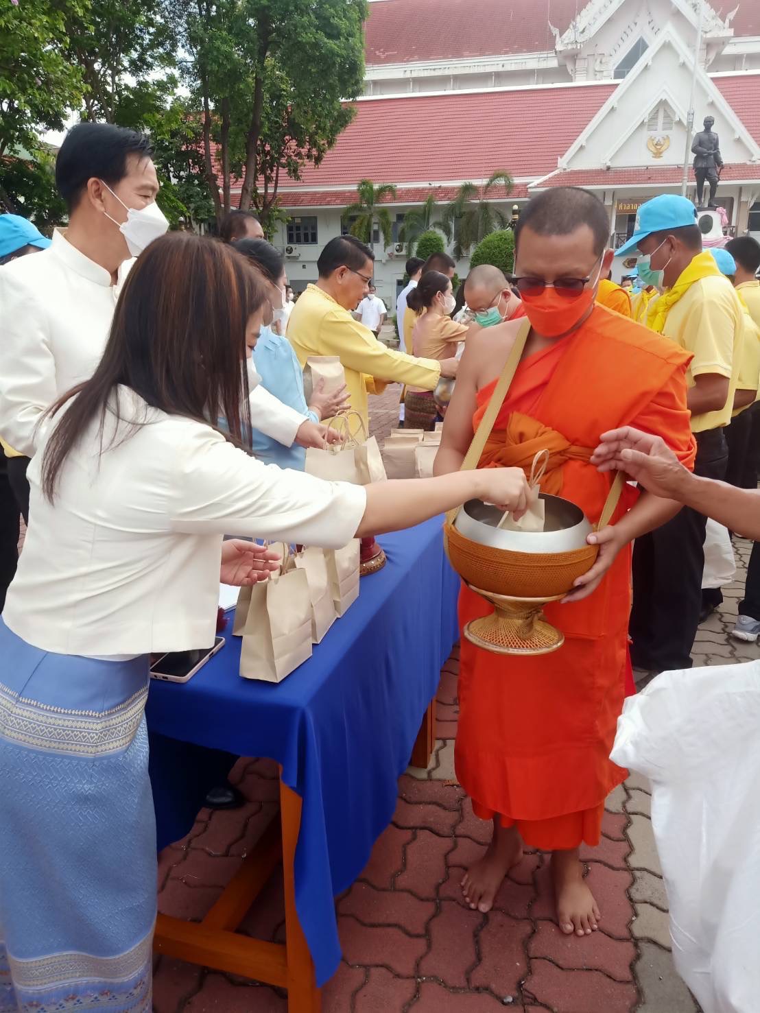 พช.สุโขทัย ร่วมงานฉลองพระชนมายุ 8 รอบ สมเด็จพระอริยวงศาคตญาณ สมเด็จพระสังฆราช สกลมหาสังฆปริณายก
