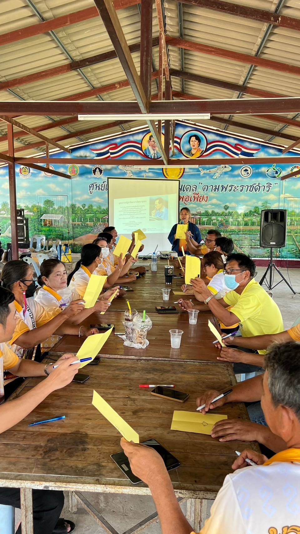 พช.สุโขทัย ขับเคลื่อนโครงการเสริมสร้างศักยภาพการดำเนินงานศูนย์ผู้นำจิตอาสาพัฒนาชุมชน ตำบลบ้านซ่าน อำเภอศรีสำโรง จังหวัดสุโขทัย