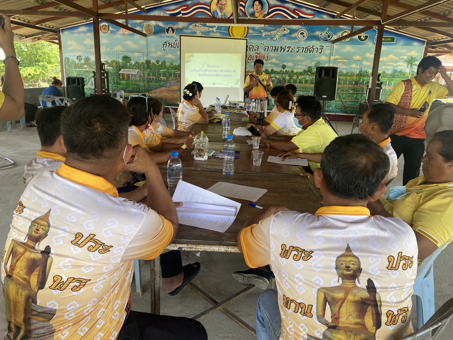 พช.สุโขทัย ขับเคลื่อนโครงการเสริมสร้างศักยภาพการดำเนินงานศูนย์ผู้นำจิตอาสาพัฒนาชุมชน ตำบลบ้านซ่าน อำเภอศรีสำโรง จังหวัดสุโขทัย