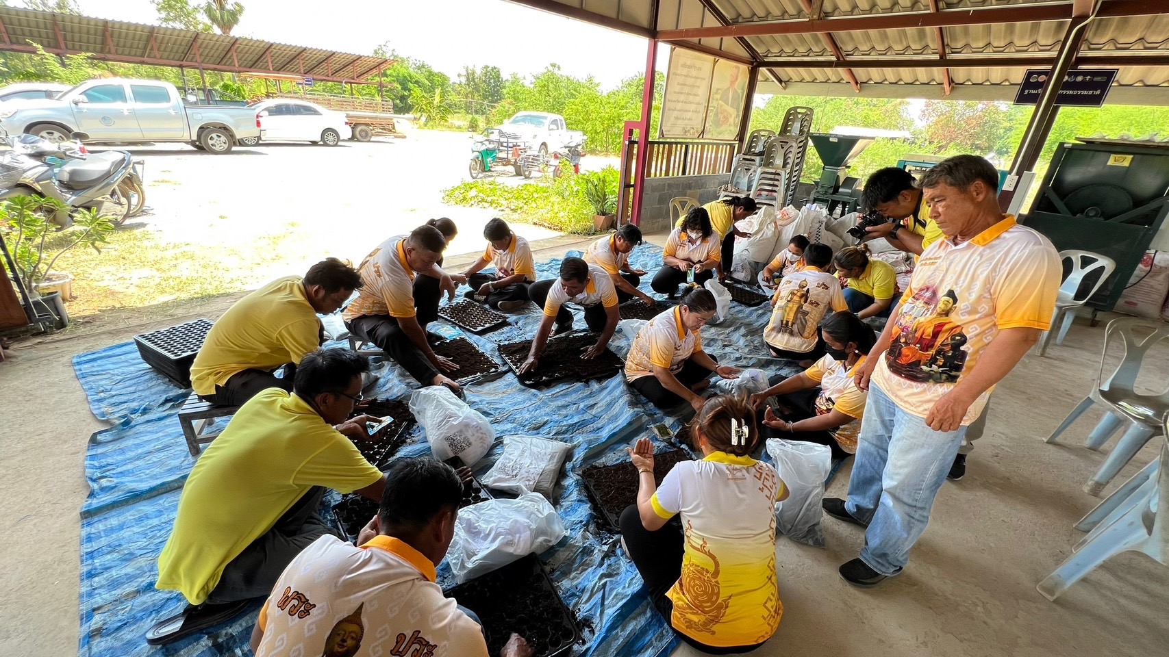 พช.สุโขทัย ขับเคลื่อนโครงการเสริมสร้างศักยภาพการดำเนินงานศูนย์ผู้นำจิตอาสาพัฒนาชุมชน ตำบลบ้านซ่าน อำเภอศรีสำโรง จังหวัดสุโขทัย