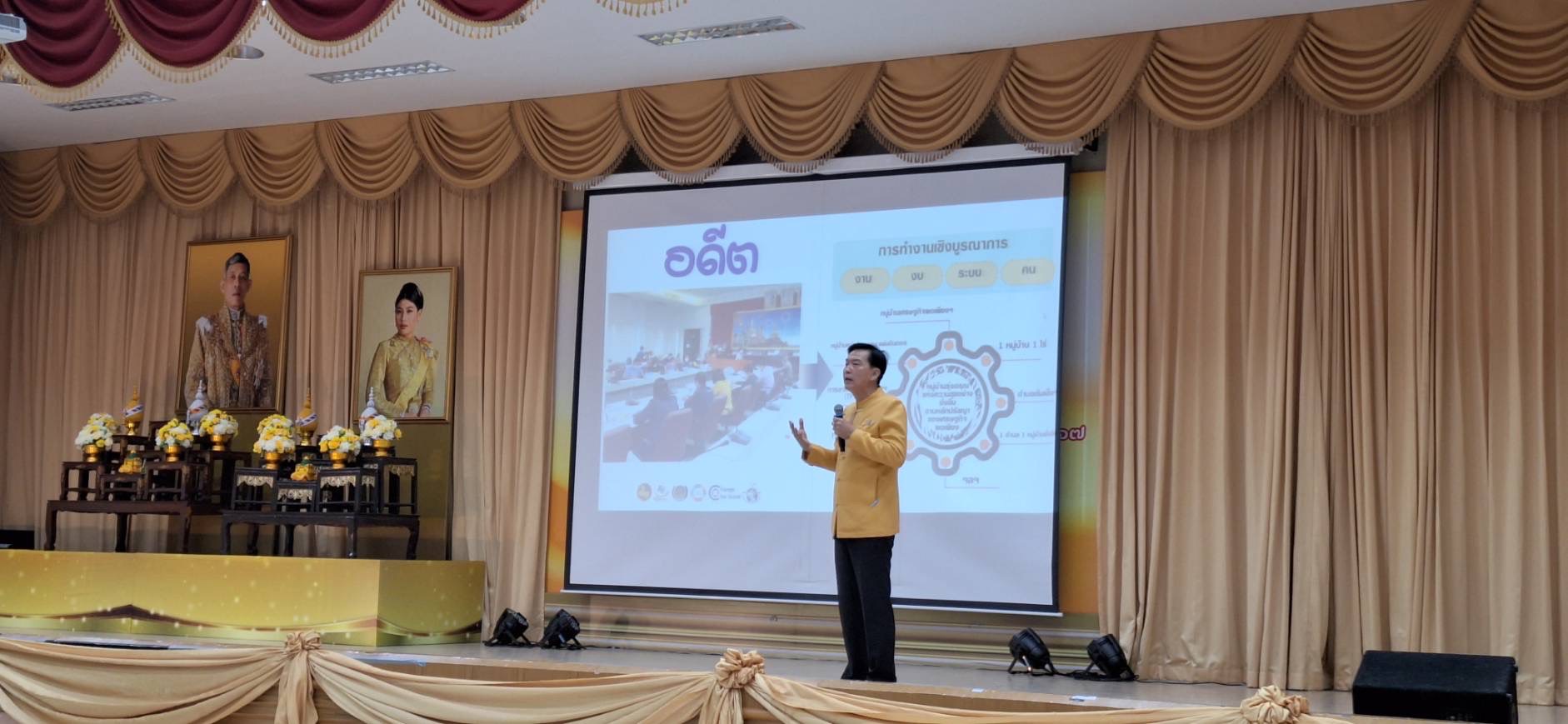 จังหวัดสุโขทัย ขับเคลื่อนโครงการหมู่บ้านรุ่งอรุณแห่งความสุขอย่างยั่งยืน ตามปรัชญาของเศรษฐกิจพอเพียง เฉลิมพระเกียรติพระบาทสมเด็จพระเจ้าอยู่หัว เนื่องในโอกาสมหามงคลเฉลิมพระชนมพรรษา 6 รอบ 28 กรกฎาคม 2567