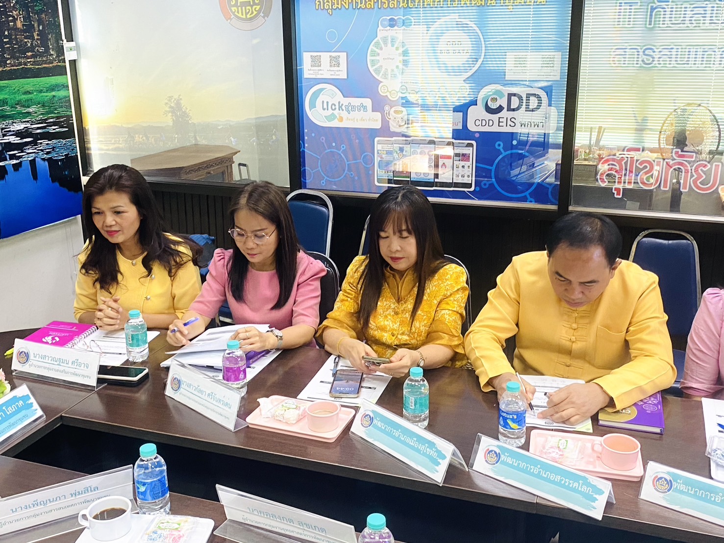 ผู้ตรวจราชการกรมการพัฒนาชุมชนเขตตรวจราชการที่ 17 กลุ่มจังหวัดภาคเหนือตอนล่าง 1 ลงพื้นที่ตรวจราชการจังหวัดสุโขทัย