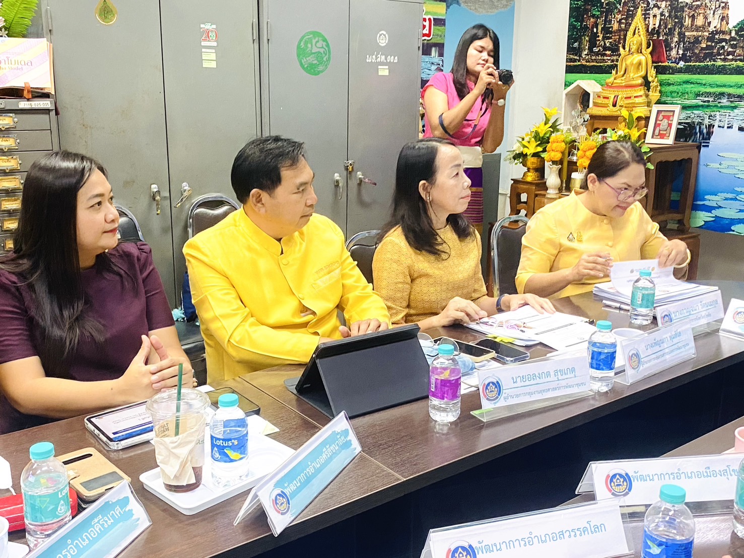 ผู้ตรวจราชการกรมการพัฒนาชุมชนเขตตรวจราชการที่ 17 กลุ่มจังหวัดภาคเหนือตอนล่าง 1 ลงพื้นที่ตรวจราชการจังหวัดสุโขทัย