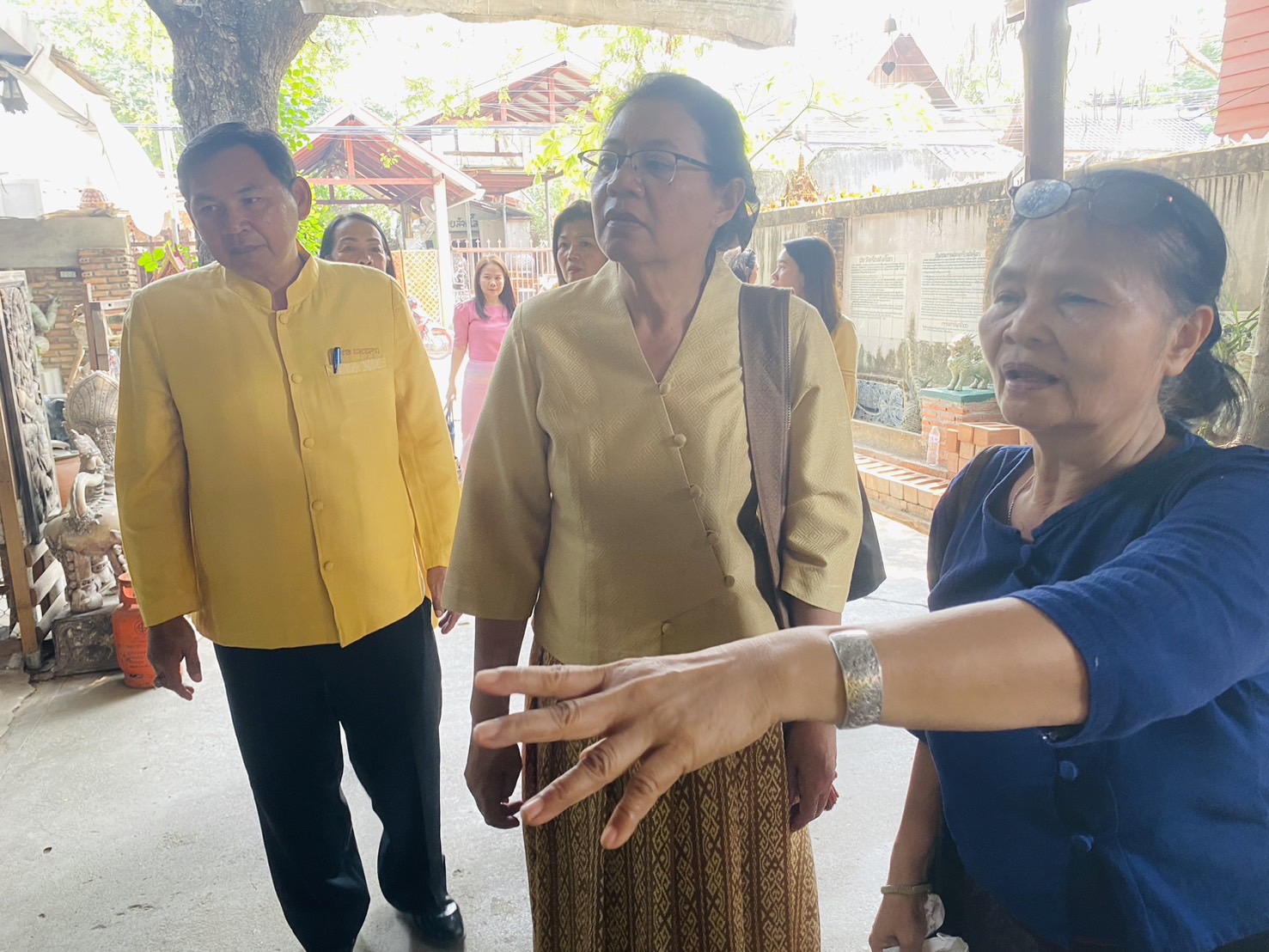 ผู้ตรวจราชการกรมการพัฒนาชุมชนเขตตรวจราชการที่ 17 กลุ่มจังหวัดภาคเหนือตอนล่าง 1 ลงพื้นที่ตรวจราชการจังหวัดสุโขทัย