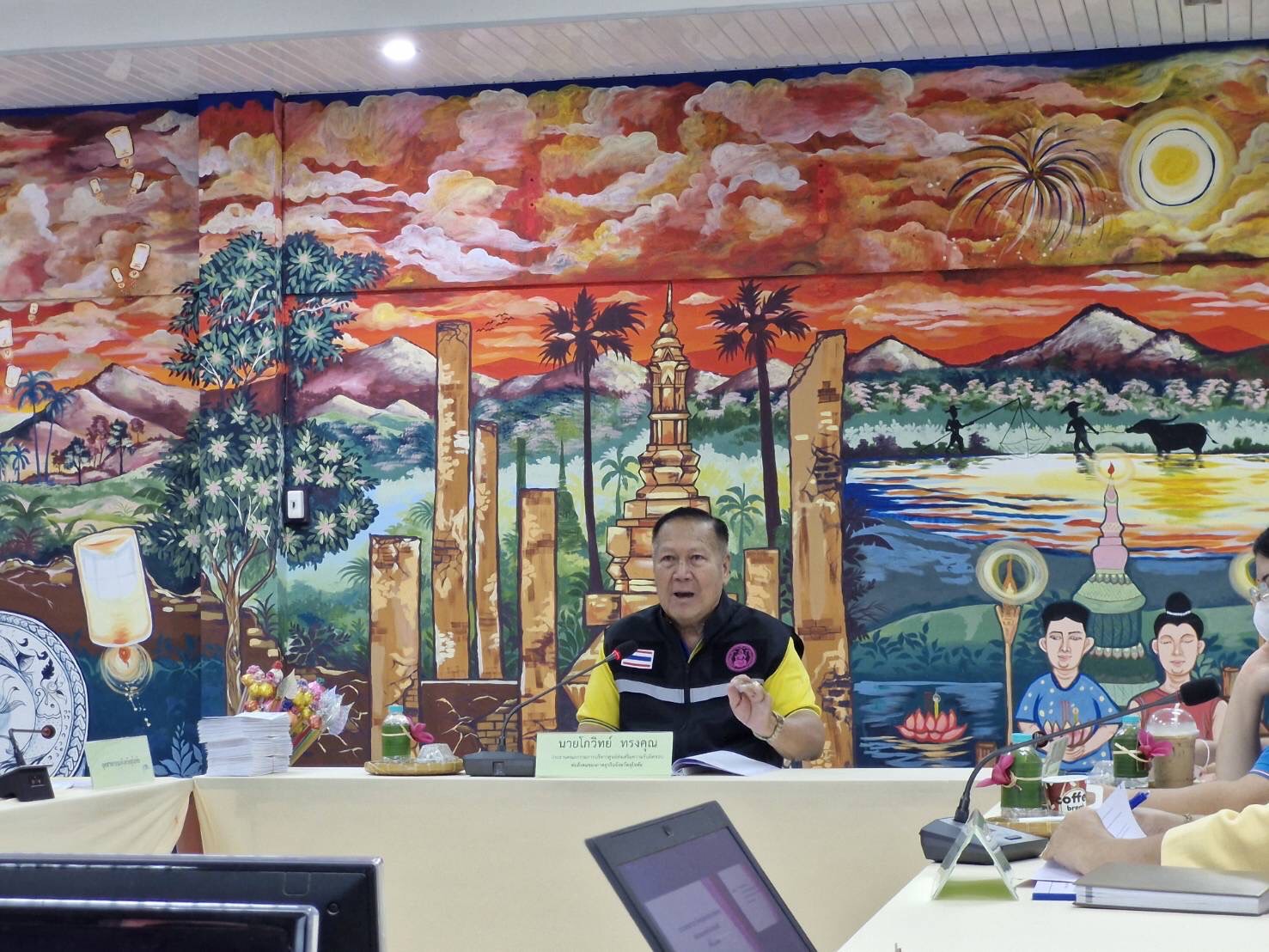 ร่วมประชุมคณะกรรมการบริหารศูนย์ส่งเสริมความรับผิดชอบต่อสังคมของภาคธุรกิจจังหวัดสุโขทัย ครั้งที่ ๑/๒๕๖๗