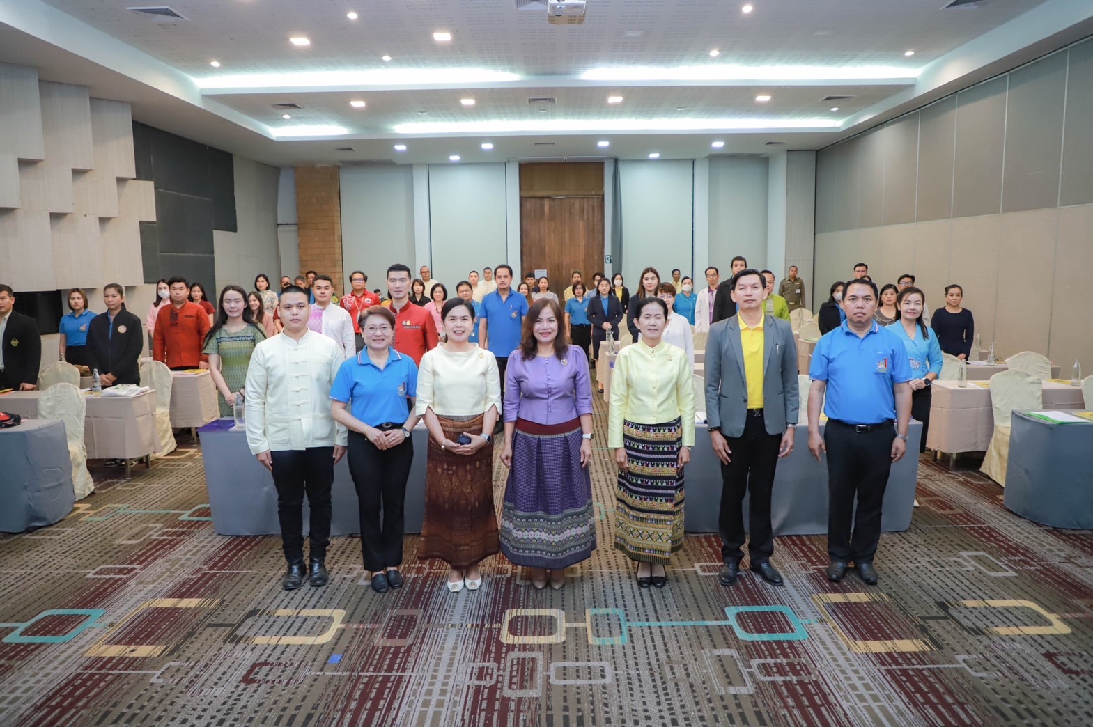 ร่วมการอบรมโครงการส่งเสริมสนับสนุน การอนุรักษ์ฟื้นฟูขนบธรรมเนียมประเพณีวัฒนธรรมท้องถิ่นประจำปีงบประมาณพ.ศ.2567