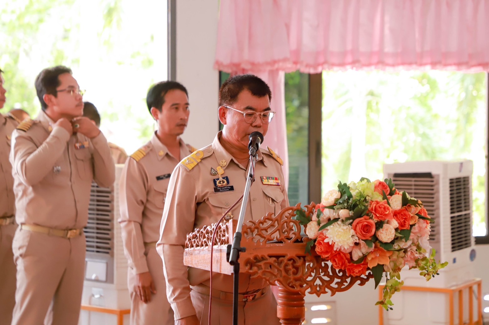 พช.สุโขทัย ร่วมกิจกรรมโครงการ “หน่วยบำบัดทุกข์ บำรุงสุข สร้างรอยยิ้มให้ประชาชน” จังหวัดเคลื่อนที่ ในพื้นที่อำเภอกงไกรลาศ