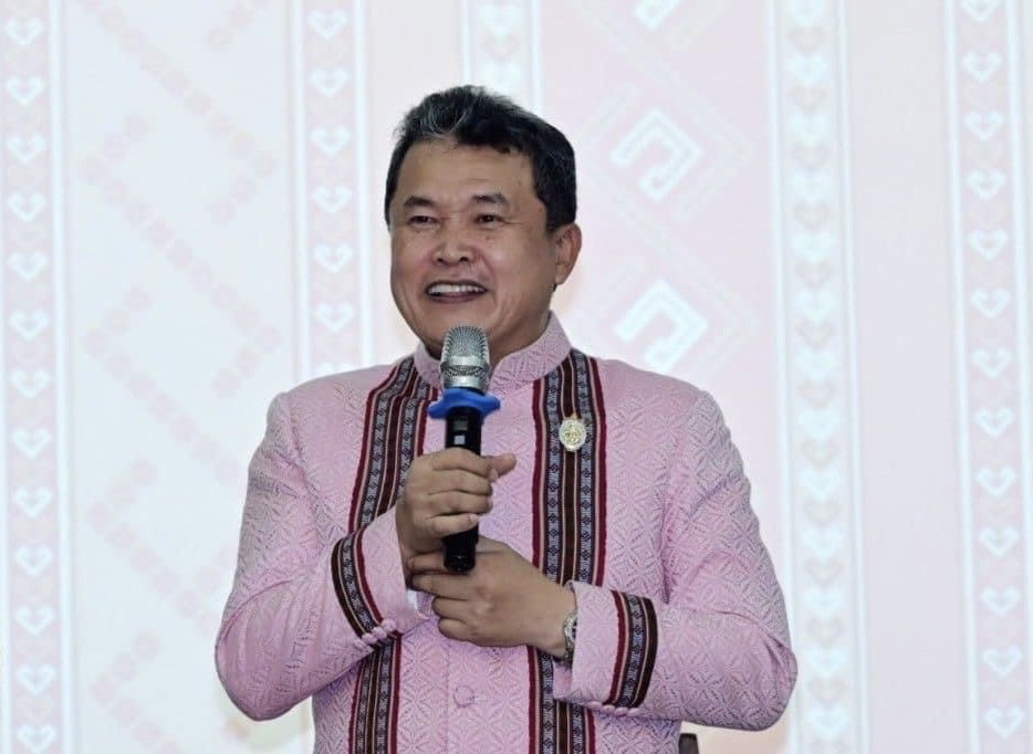 อบรมเชิงปฏิบัติการพัฒนาศักยภาพผู้ผลิต ผู้ประกอบการ OTOP ประเภทผ้าและเครื่องแต่งกาย ช่างทอผ้าและงานหัตถกรรม (Coaching) ผ้าลายพระราชทาน “ผ้าลายสิริวชิราภรณ์”