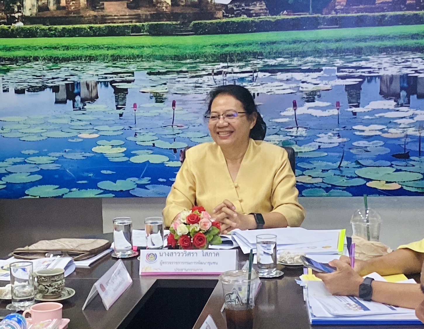 พช.สุโขทัย ร่วมกิจกรรมคัดเลือกข้าราชการ ลูกจ้างประจำ และพนักงานราชการดีเด่น กรมการพัฒนาชุมชน ประจำปี 2567