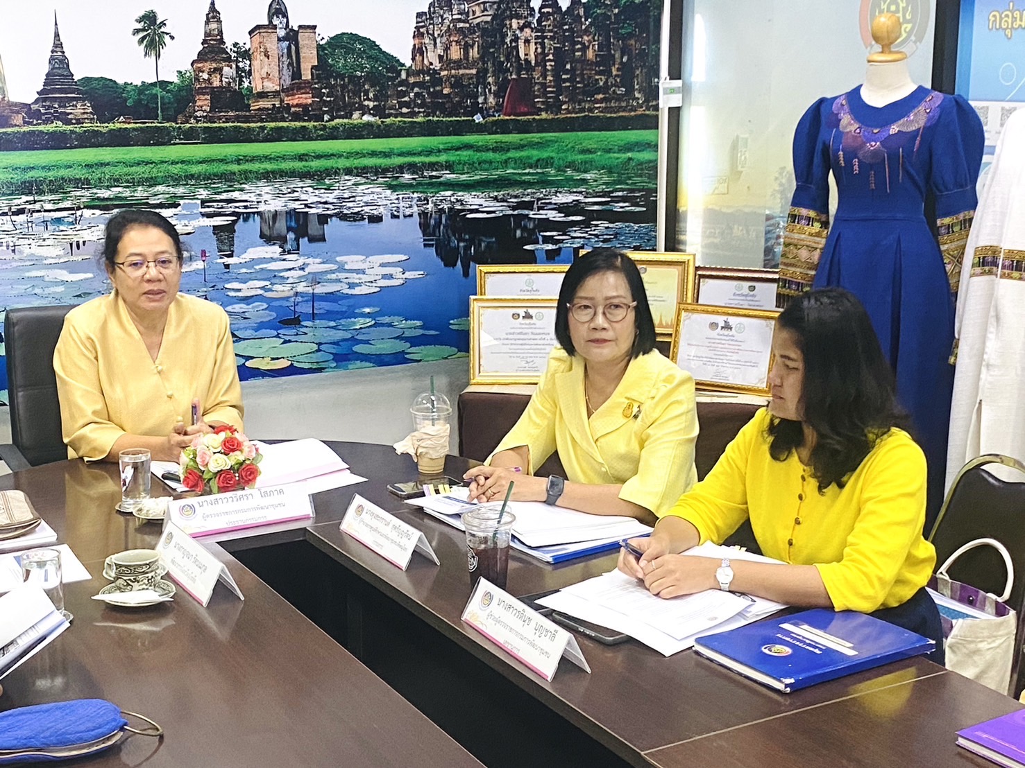 พช.สุโขทัย ร่วมกิจกรรมคัดเลือกข้าราชการ ลูกจ้างประจำ และพนักงานราชการดีเด่น กรมการพัฒนาชุมชน ประจำปี 2567