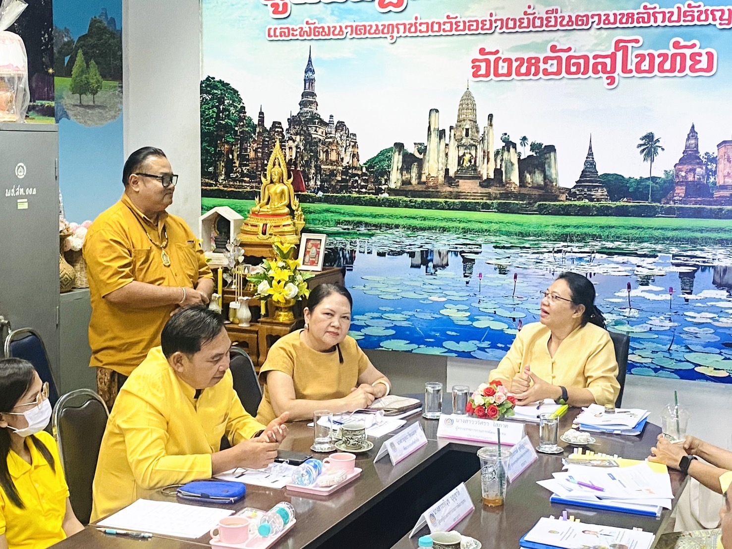 พช.สุโขทัย ร่วมกิจกรรมคัดเลือกข้าราชการ ลูกจ้างประจำ และพนักงานราชการดีเด่น กรมการพัฒนาชุมชน ประจำปี 2567