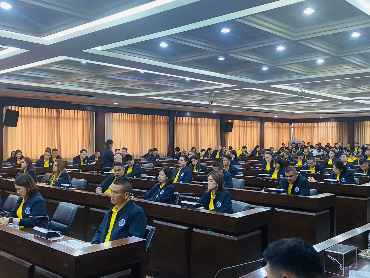 คณะนักศึกษาหลักสูตรการป้องกันราชอาณาจักรสำหรับผู้บริหารแห่งอนาคต (วปอ.บอ.) เดินทางดูกิจการและศึกษาภูมิประเทศที่จังหวัดสุโขทัย