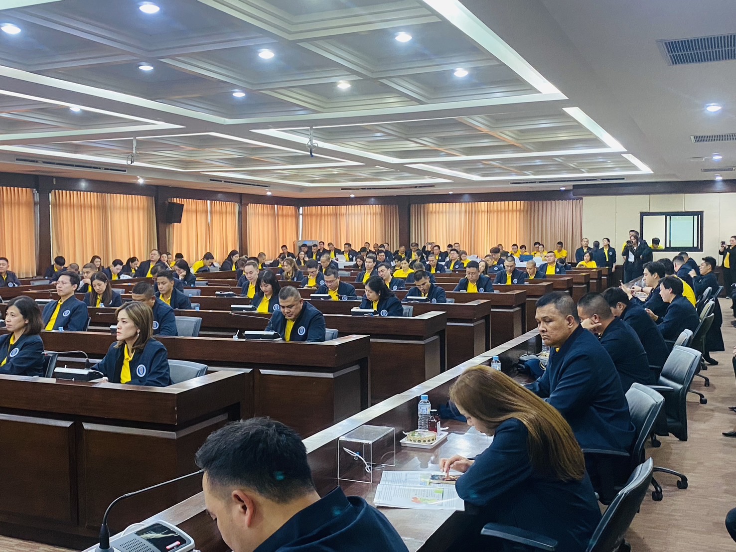 คณะนักศึกษาหลักสูตรการป้องกันราชอาณาจักรสำหรับผู้บริหารแห่งอนาคต (วปอ.บอ.) เดินทางดูกิจการและศึกษาภูมิประเทศที่จังหวัดสุโขทัย