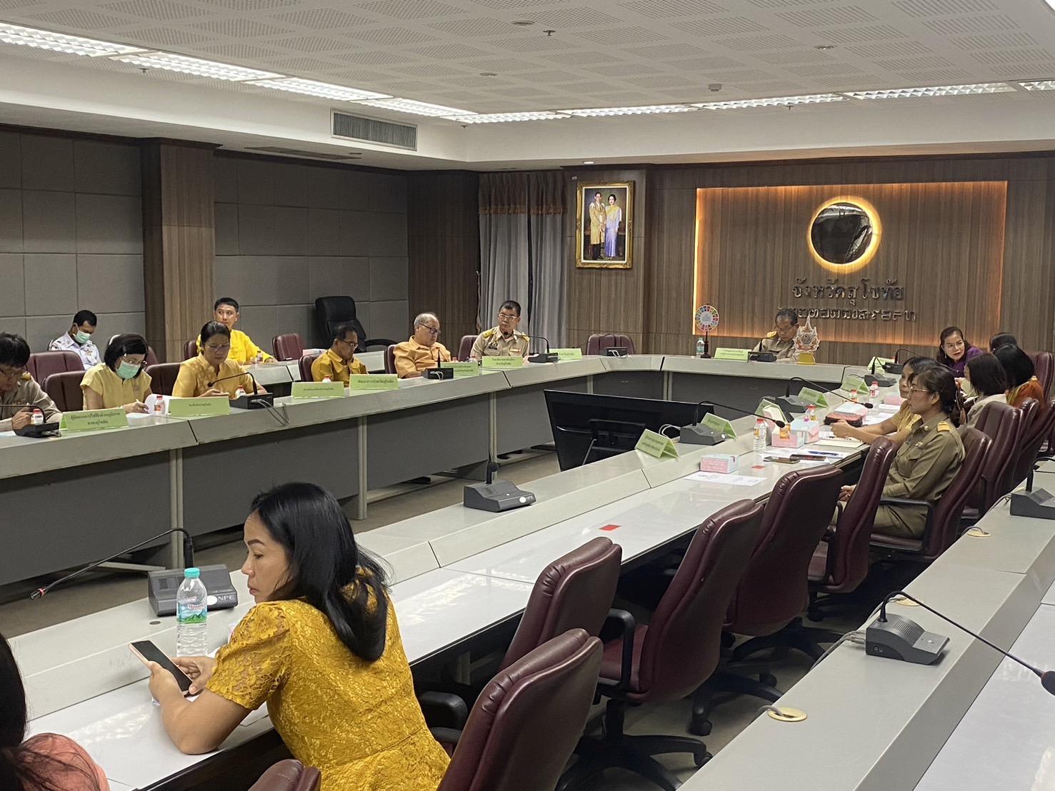 พช.สุโขทัย ร่วมประชุมขับเคลื่อนและติดตามนโยบายของรัฐบาลและภารกิจสำคัญของปลัดกระทรวงมหาดไทย ประจำเดือนพฤษภาคม 2567