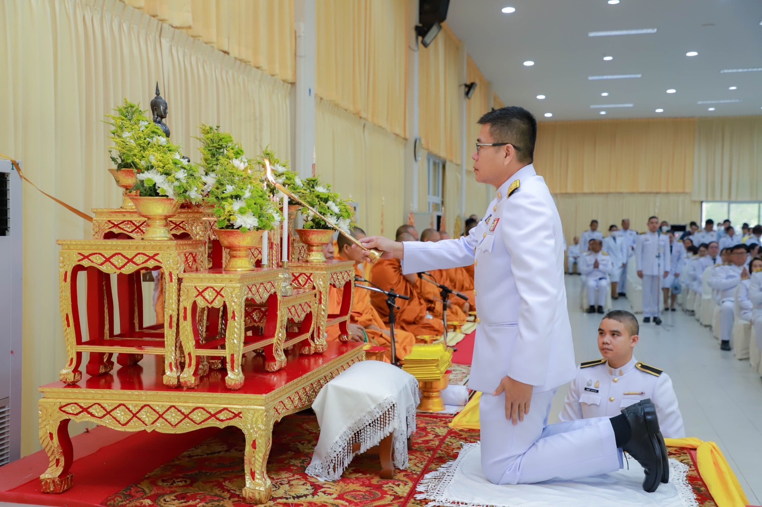 พช.สุโขทัย ร่วมงานรัฐพิธีวันที่ระลึกพระบาทสมเด็จพระปกเกล้าเจ้าอยู่หัว ประจำปี 2567