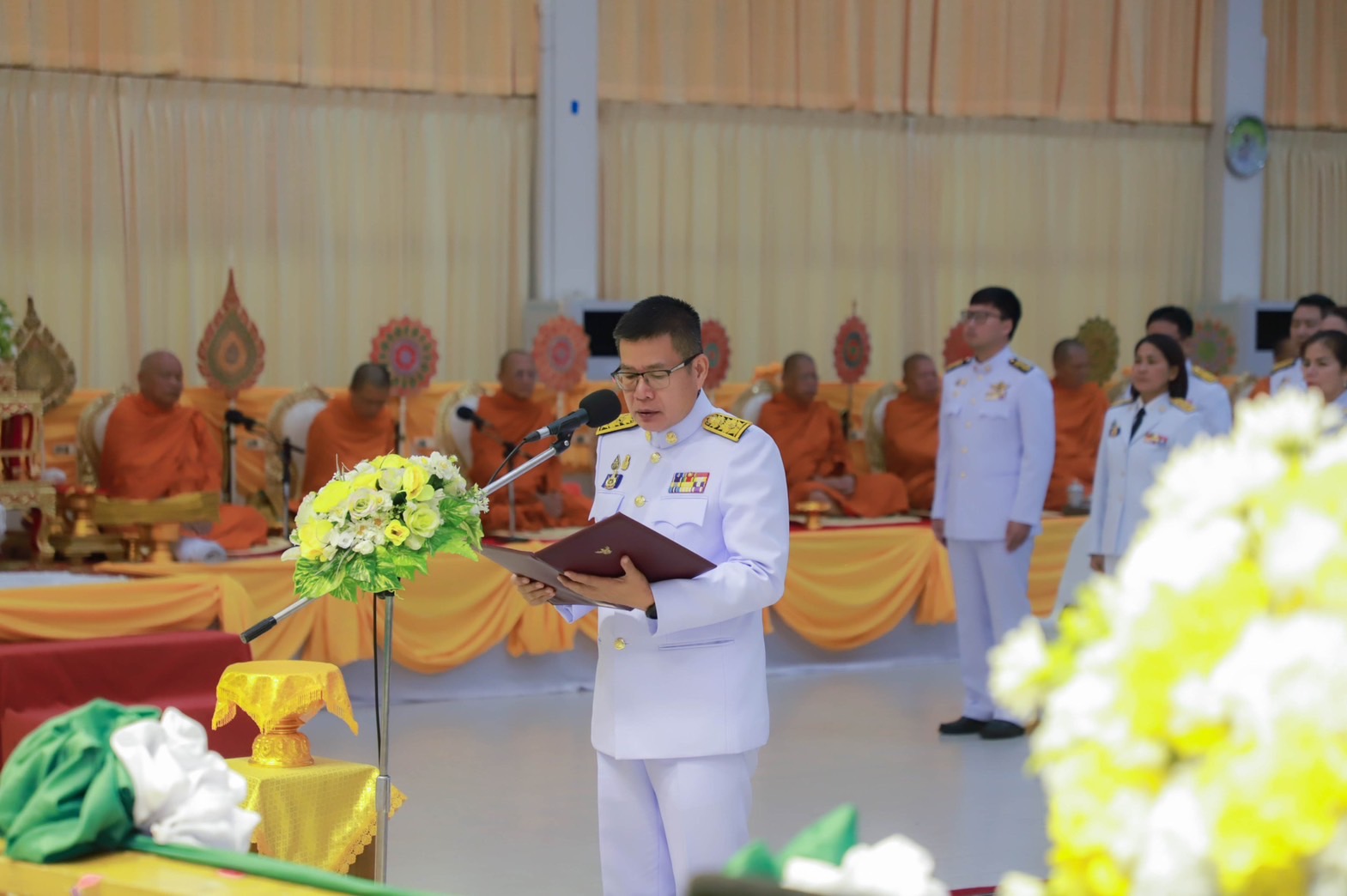 พช.สุโขทัย ร่วมงานรัฐพิธีวันที่ระลึกพระบาทสมเด็จพระปกเกล้าเจ้าอยู่หัว ประจำปี 2567