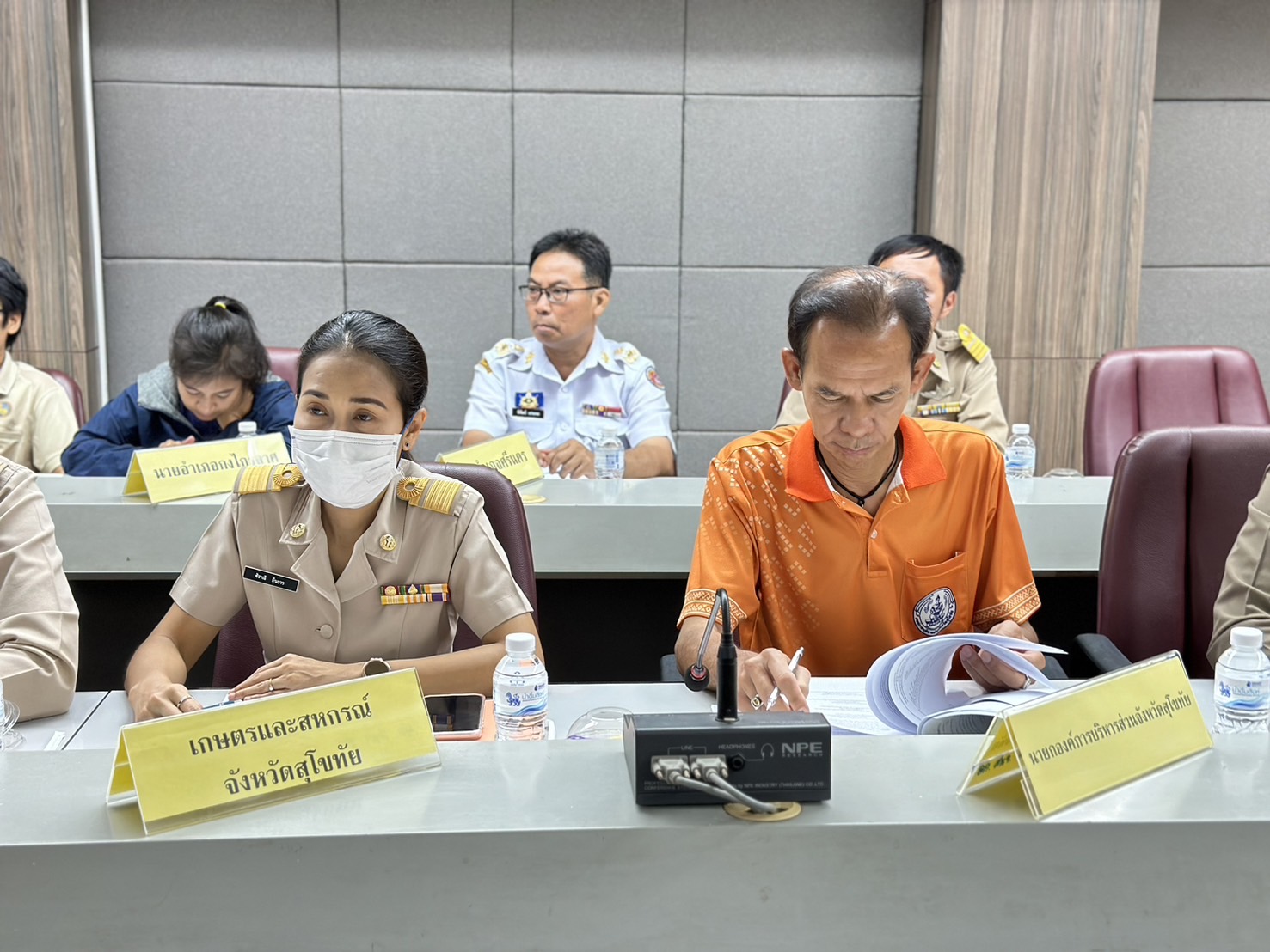 พช.สุโขทัย ร่วมประชุมเตรียมการจัดงานประเพณีลอยกระทง เผาเทียน เล่นไฟ จังหวัดสุโขทัย ประจำปี 2567