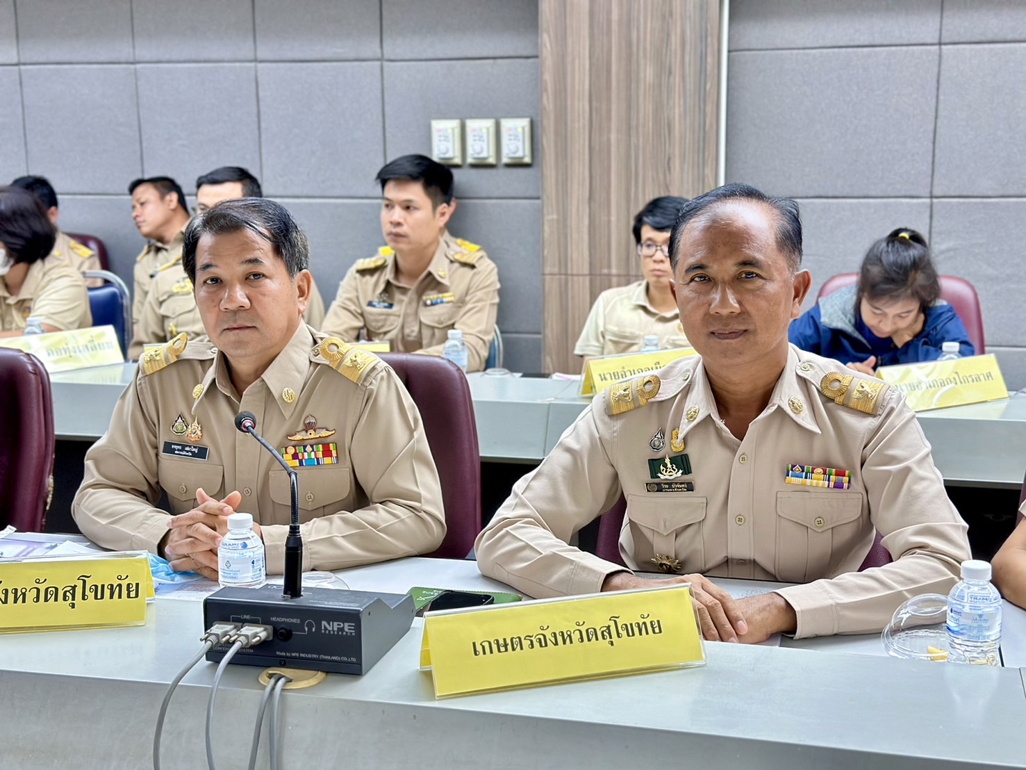 พช.สุโขทัย ร่วมประชุมเตรียมการจัดงานประเพณีลอยกระทง เผาเทียน เล่นไฟ จังหวัดสุโขทัย ประจำปี 2567
