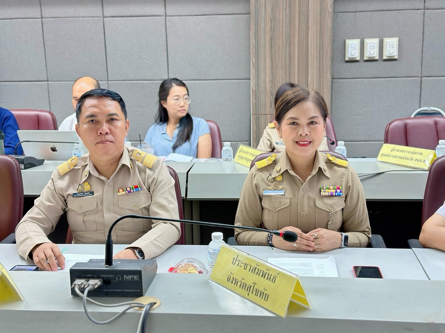 พช.สุโขทัย ร่วมประชุมเตรียมการจัดงานประเพณีลอยกระทง เผาเทียน เล่นไฟ จังหวัดสุโขทัย ประจำปี 2567