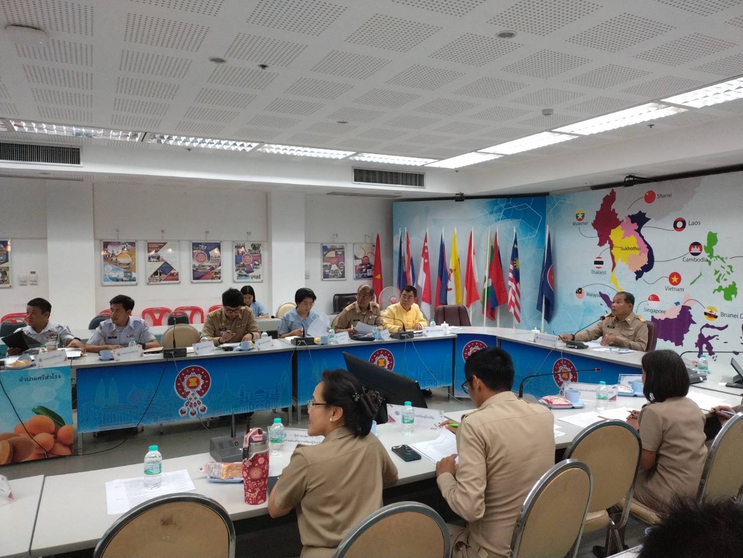 ประชุมจัดกิจกรรมรณรงค์เนื่องในวันต่อต้านยาเสพติดโลก (26 มิถุนายน) ประจำปี พ.ศ. 2567