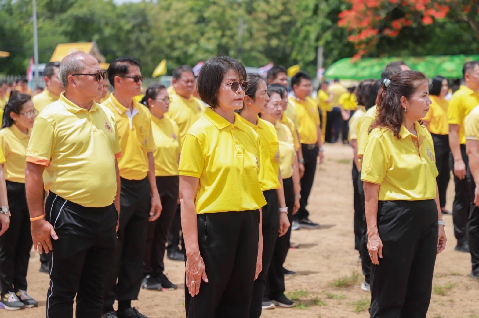 ช.สุโขทัย ร่วมพิธีรับมอบธงตราสัญลักษณ์ งานเฉลิมพระเกียรติพระบาทสมเด็จพระเจ้าอยู่หัว เนื่องในโอกาสพระราชพิธีมหามงคลเฉลิมพระชนมพรรษา 6 รอบ 28 กรกฎาคม 2567