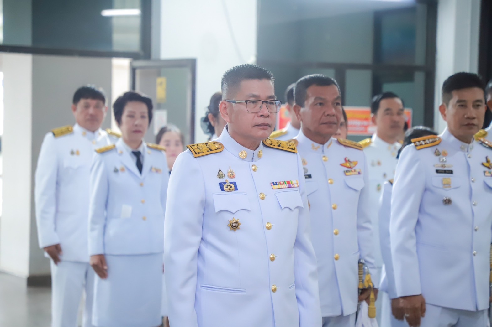 พช.สุโขทัย ร่วมพิธีเชิญน้ำพระพุทธมนต์ศักดิ์สิทธิ์ด้วยความเรียบร้อยและสมพระเกียรติ