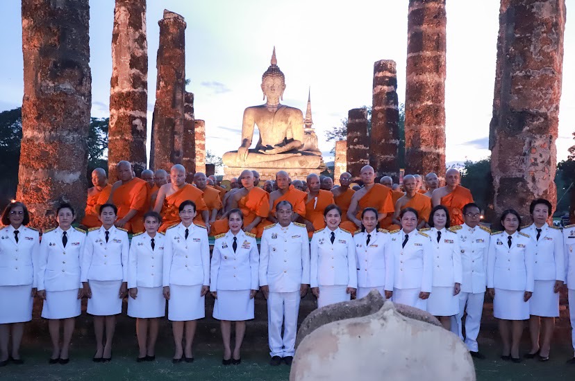 พช.สุโขทัย ร่วมประกอบพิธีบรรพชาอุปสมบท ในโครงการบรรพชาอุปสมบท เฉลิมพระเกียรติพระบาทสมเด็จพระเจ้าอยู่หัว เนื่องในโอกาสพระราชพิธีมหามงคลเฉลิมพระชนมพรรษา 6 รอบ 28 กรกฎาคม 2567