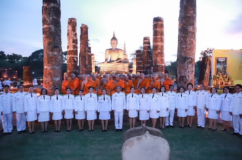 พช.สุโขทัย ร่วมประกอบพิธีบรรพชาอุปสมบท ในโครงการบรรพชาอุปสมบท เฉลิมพระเกียรติพระบาทสมเด็จพระเจ้าอยู่หัว เนื่องในโอกาสพระราชพิธีมหามงคลเฉลิมพระชนมพรรษา 6 รอบ 28 กรกฎาคม 2567