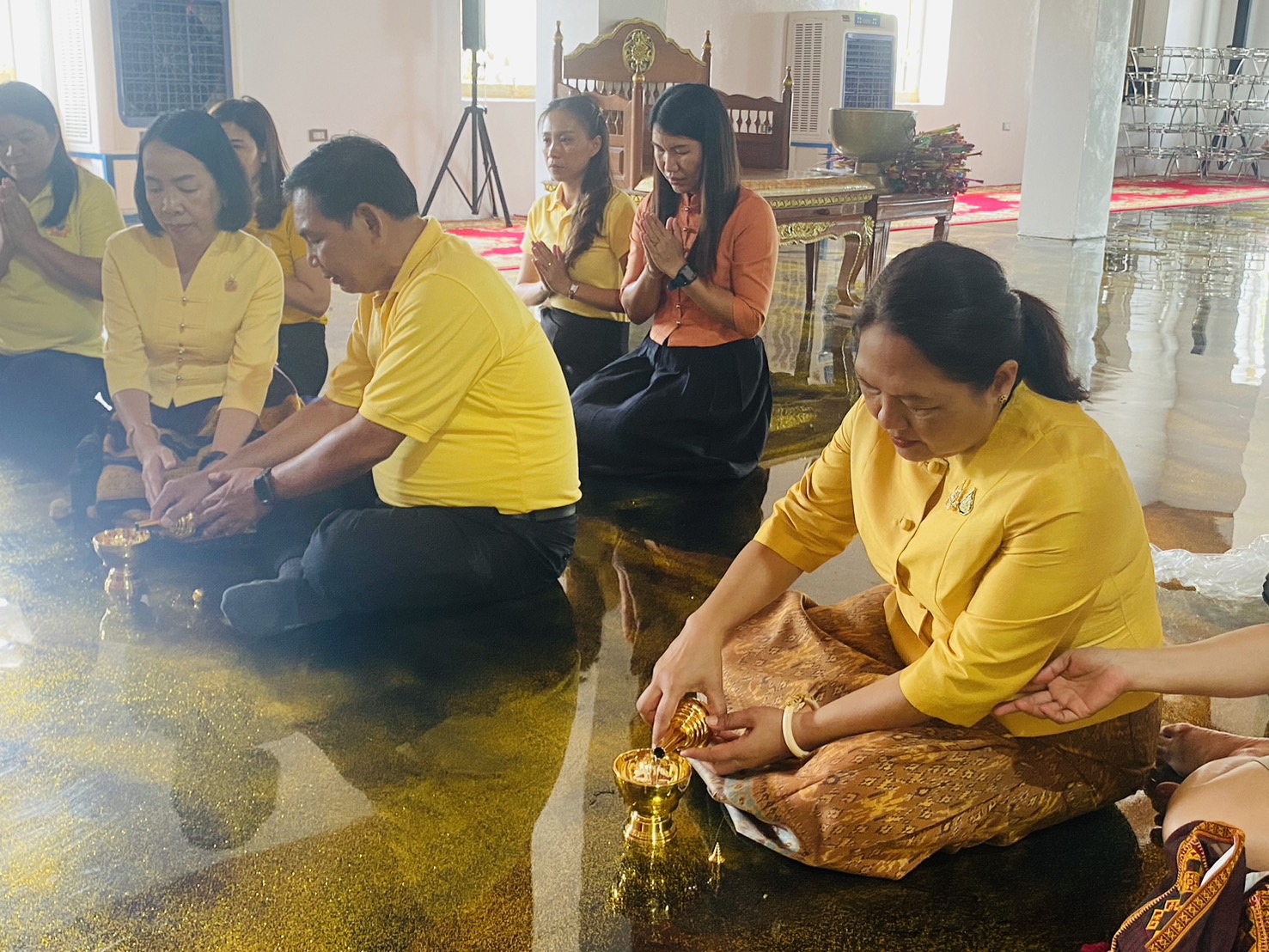 ส่งเสริมกิจกรรมองค์กรคุณธรรม ทำบุญถวายเทียนพรรษา เนื่องในเทศกาลวันเข้าพรรษา ประจำปี 2567