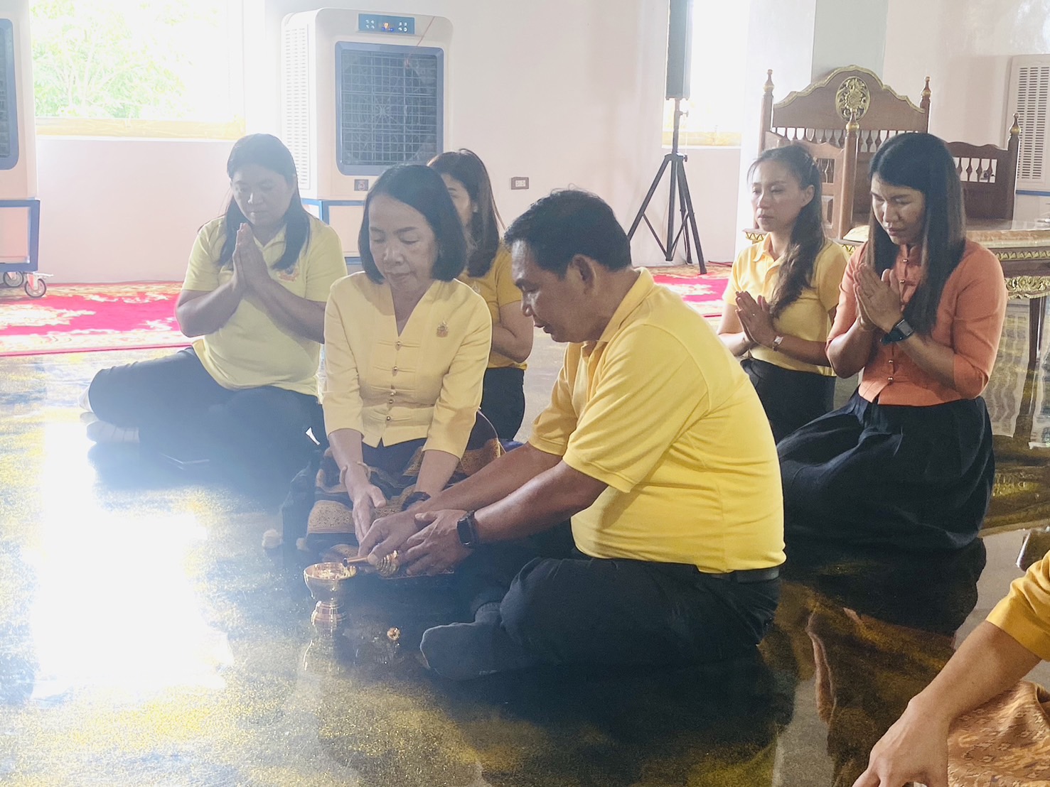 ส่งเสริมกิจกรรมองค์กรคุณธรรม ทำบุญถวายเทียนพรรษา เนื่องในเทศกาลวันเข้าพรรษา ประจำปี 2567