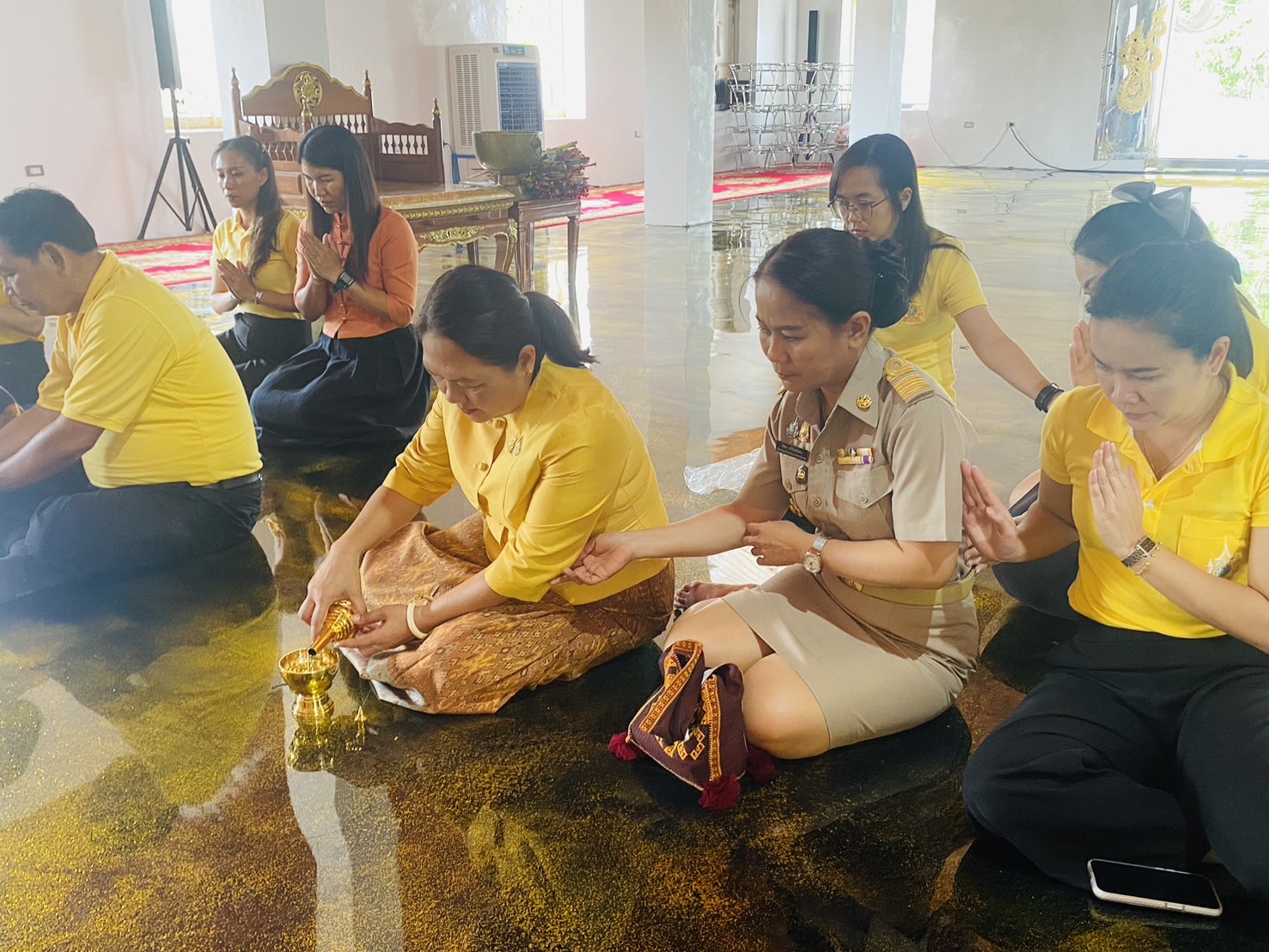 ส่งเสริมกิจกรรมองค์กรคุณธรรม ทำบุญถวายเทียนพรรษา เนื่องในเทศกาลวันเข้าพรรษา ประจำปี 2567