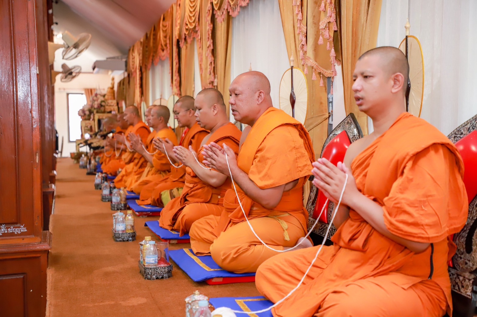 พช.สุโขทัย ร่วมพิธีเจริญพระพุทธมนต์ เฉลิมพระเกียรติสมเด็จพระเจ้าน้องนางเธอ เจ้าฟ้าจุฬาภรณวลัยลักษณ์ อัครราชกุมารี กรมพระศรีสวางควัฒน วรขัตติยราชนารี เนื่องในวันคล้ายวันประสูติ 4 กรกฎาคม