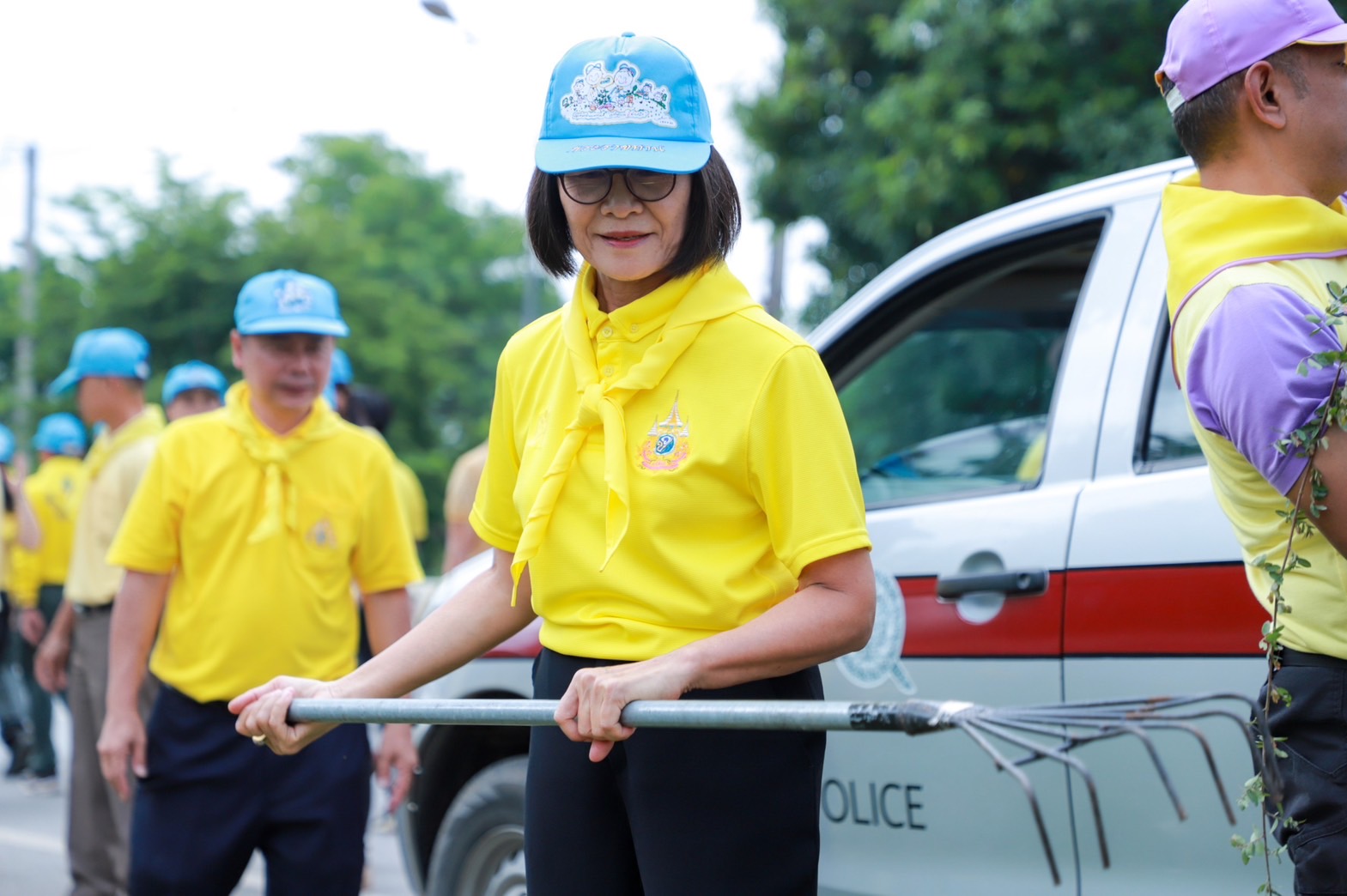 พช.สุโขทัย ร่วมกิจกรรมจิตอาสา เนื่องในโอกาสพระราชพิธีมหามงคลเฉลิมพระชนมพรรษาพระบาทสมเด็จพระเจ้าอยู่หัว 6 รอบ 28 กรกฎาคม 2567