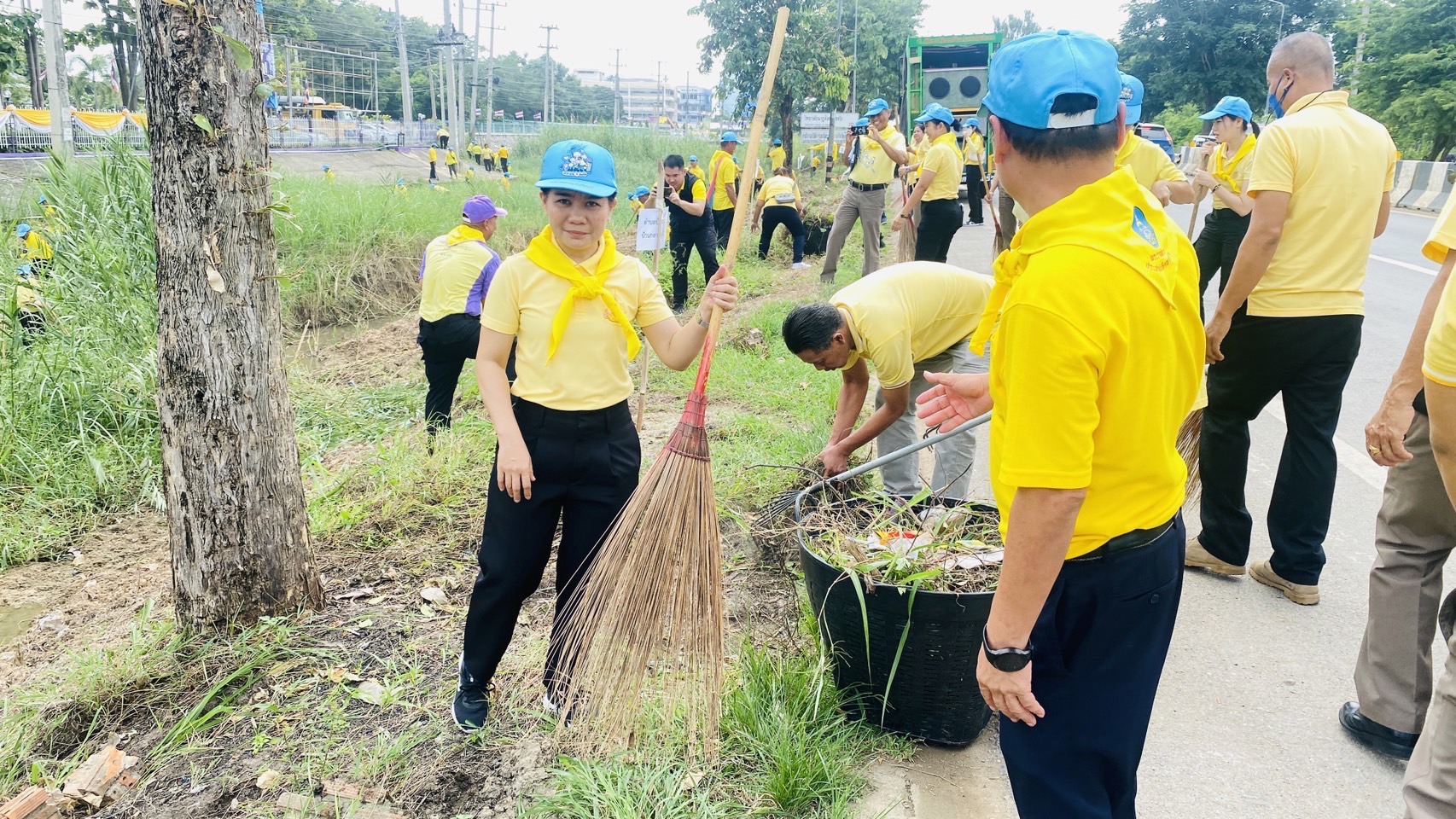 พช.สุโขทัย ร่วมกิจกรรมจิตอาสา เนื่องในโอกาสพระราชพิธีมหามงคลเฉลิมพระชนมพรรษาพระบาทสมเด็จพระเจ้าอยู่หัว 6 รอบ 28 กรกฎาคม 2567